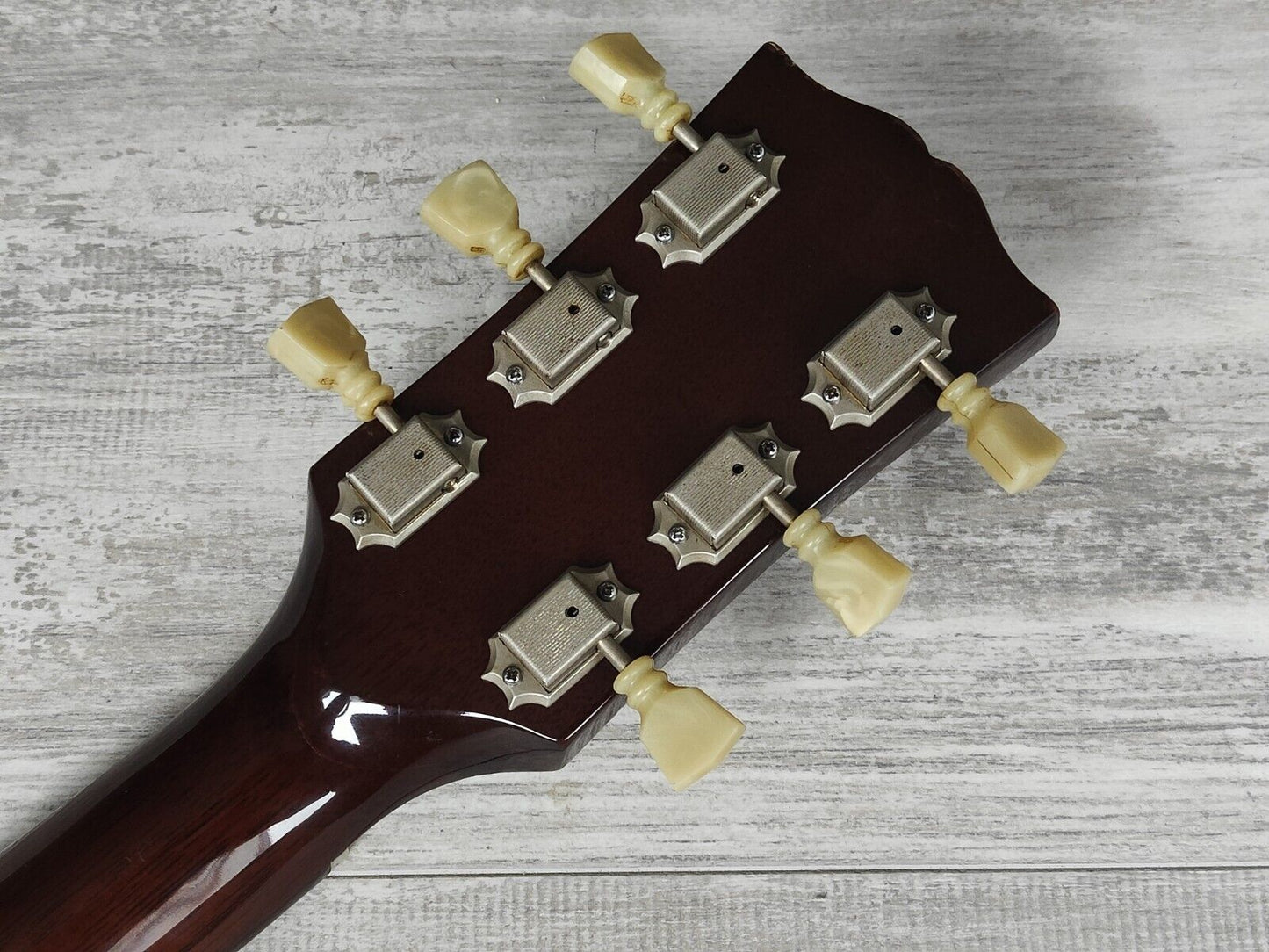 1980 Burny Japan BJ-100 Vintage Acoustic Guitar (Brown Sunburst)