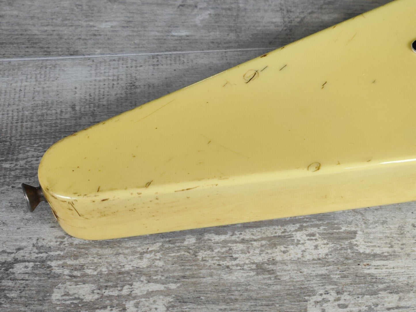 1992 Greco MINI-FV Mini V w/Onboard Speaker (Schenker Black/White)