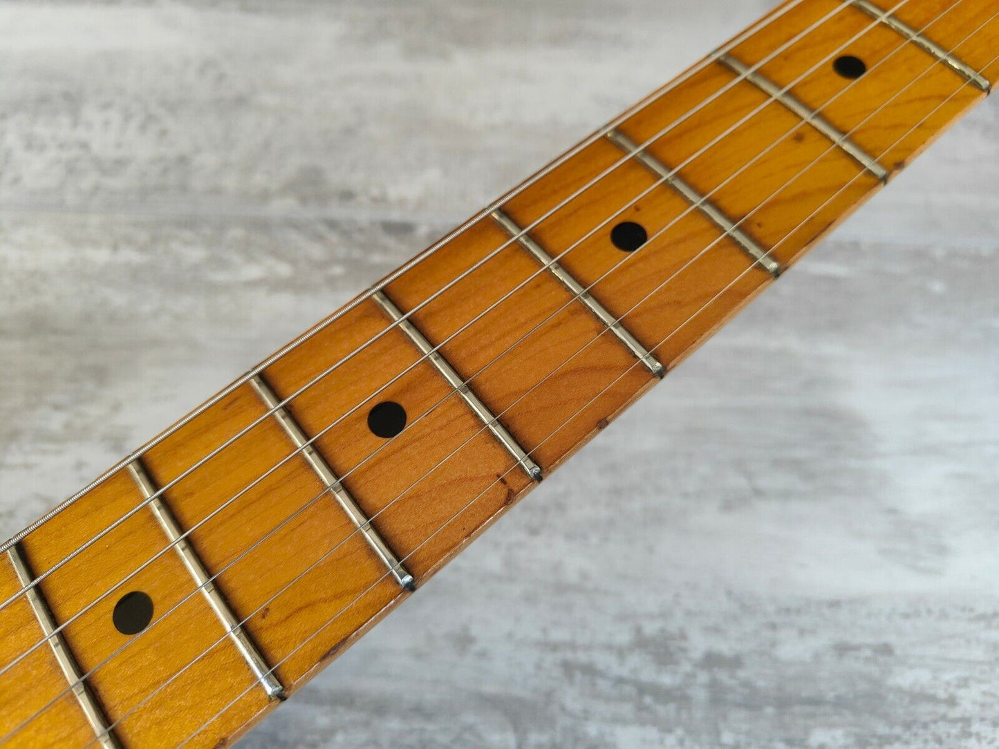 1980's Bill Lawrence (by Morris Japan) Challenger '57 Style Stratocaster (Black)