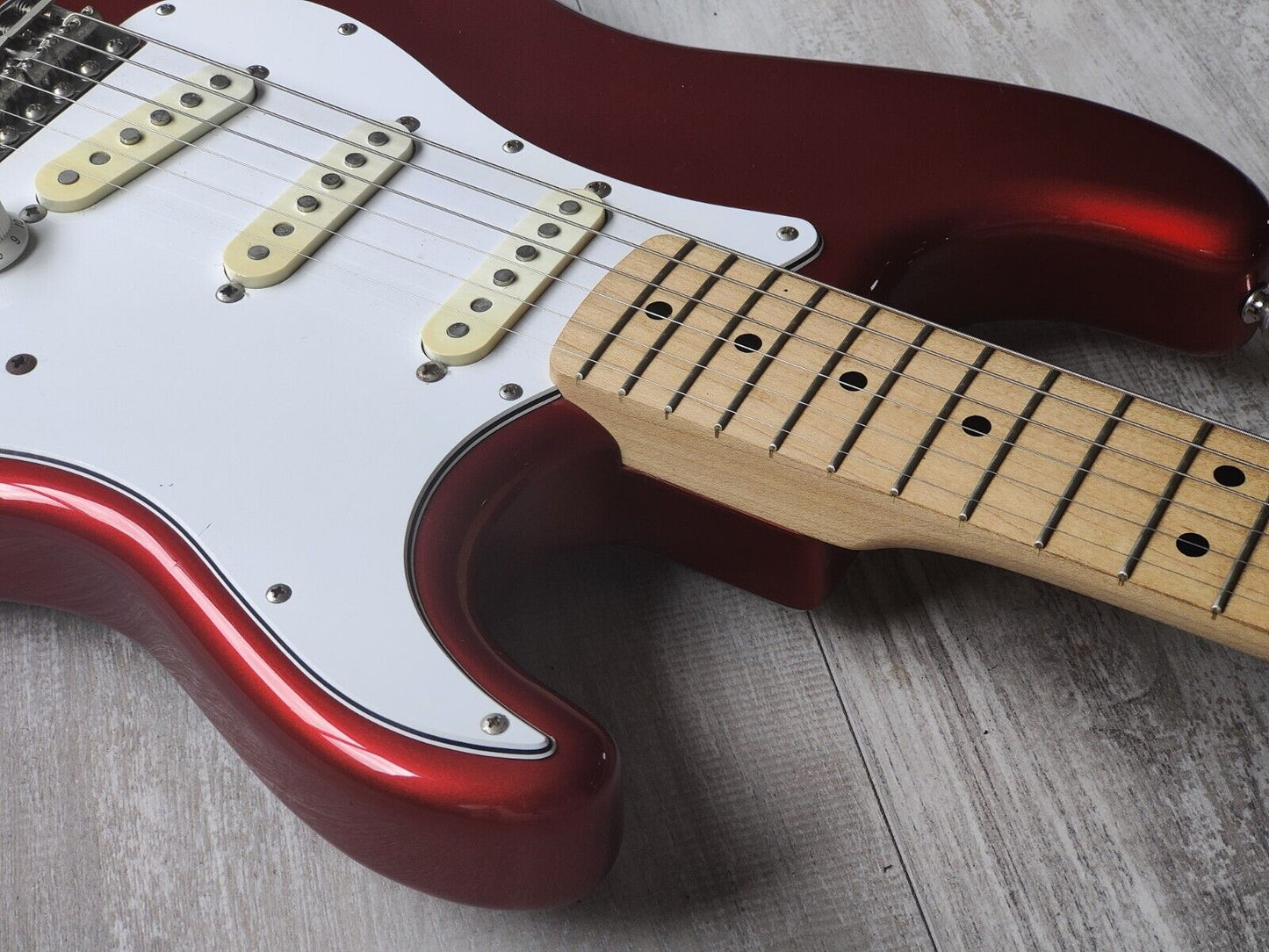 2007 Fender Japan Stratocaster Standard (Candy Apple Red)