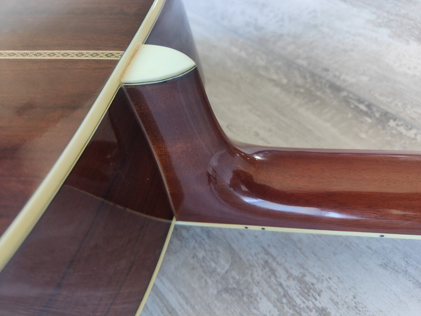 1990's Morris Japan MF-50 Auditorium Acoustic Guitar (Brown Sunburst)