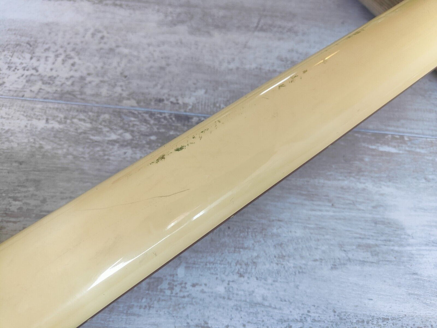 1989 Greco Japan EB-65 SG Double Cutaway Bass (Vintage White)