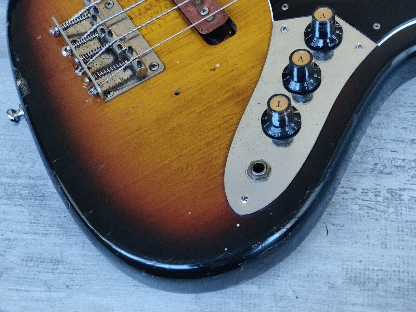 1980's Westminster Japan (Matsumoku) Jazz Bass (Sunburst)