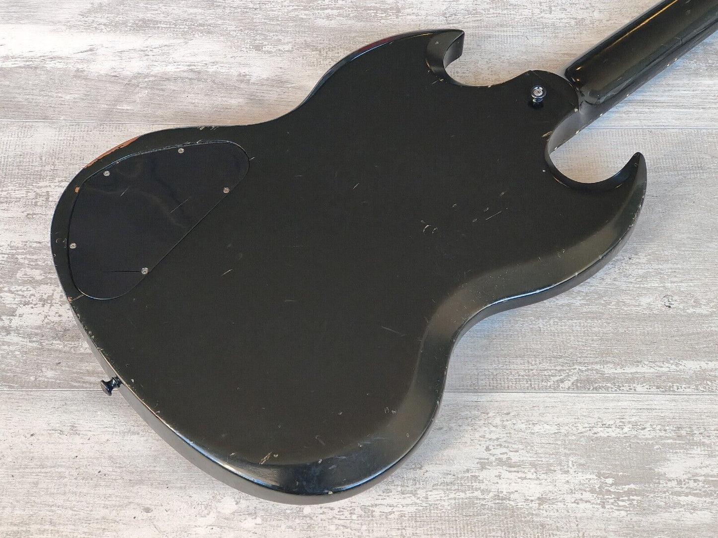 2002 Gibson USA Gothic SG Double Cutaway (Satin Black)