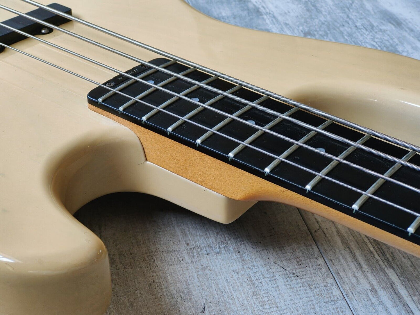 1990's Levinson Blade Japan B4 Jazz Bass w/EMG's (Blonde)