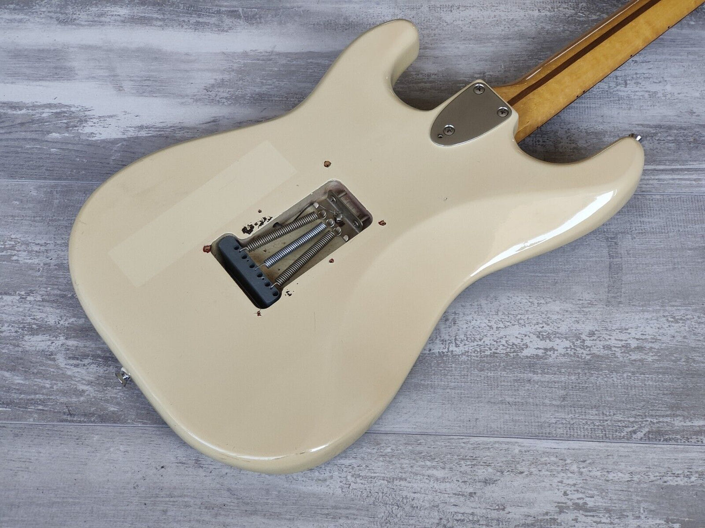 1982 Tokai Japan SS-48 Silver Star Scallop Stratocaster (Vintage Olympic White)