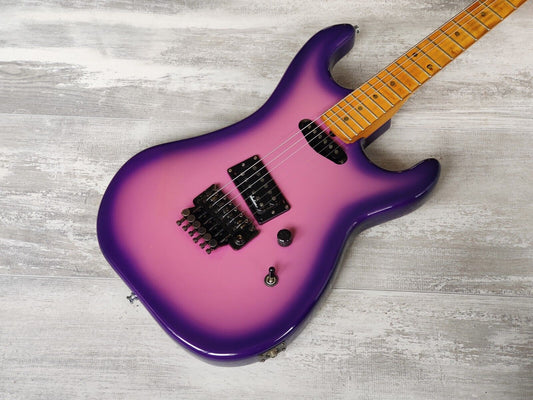 1980's Kramer Japan JK 1000 w/Jackson Pickups & Floyd Rose (Purple Burst)