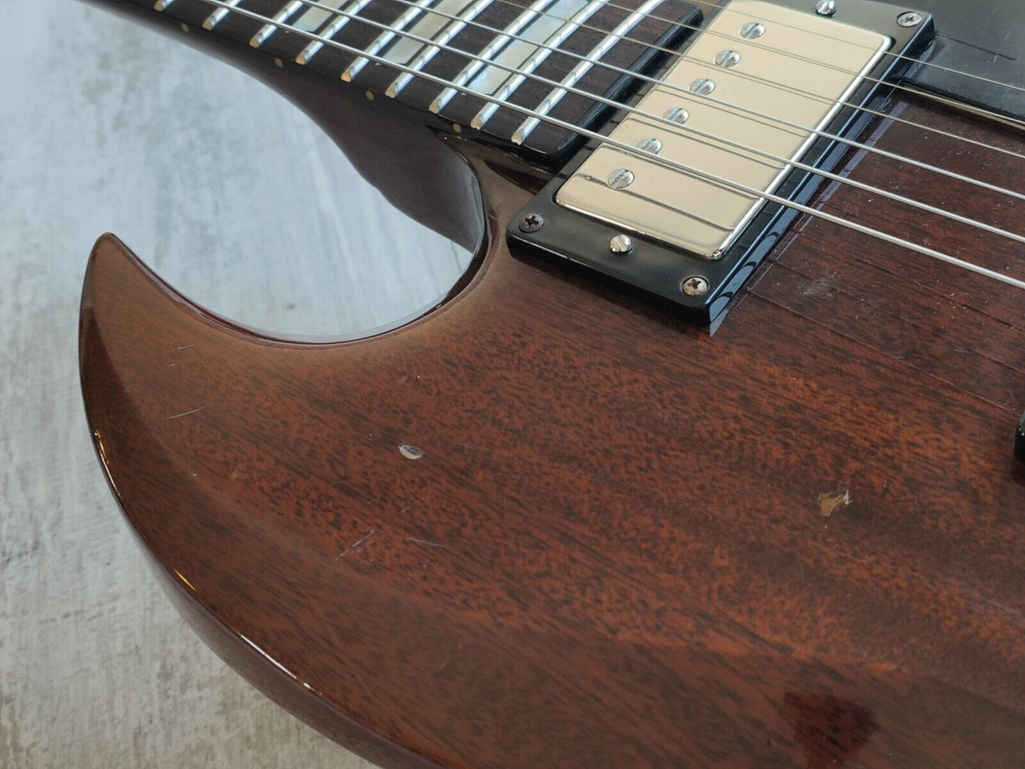 1979 Navigator (by ESP Japan) ES-11 "SGUDEL" '73 Reissue SG (Walnut)