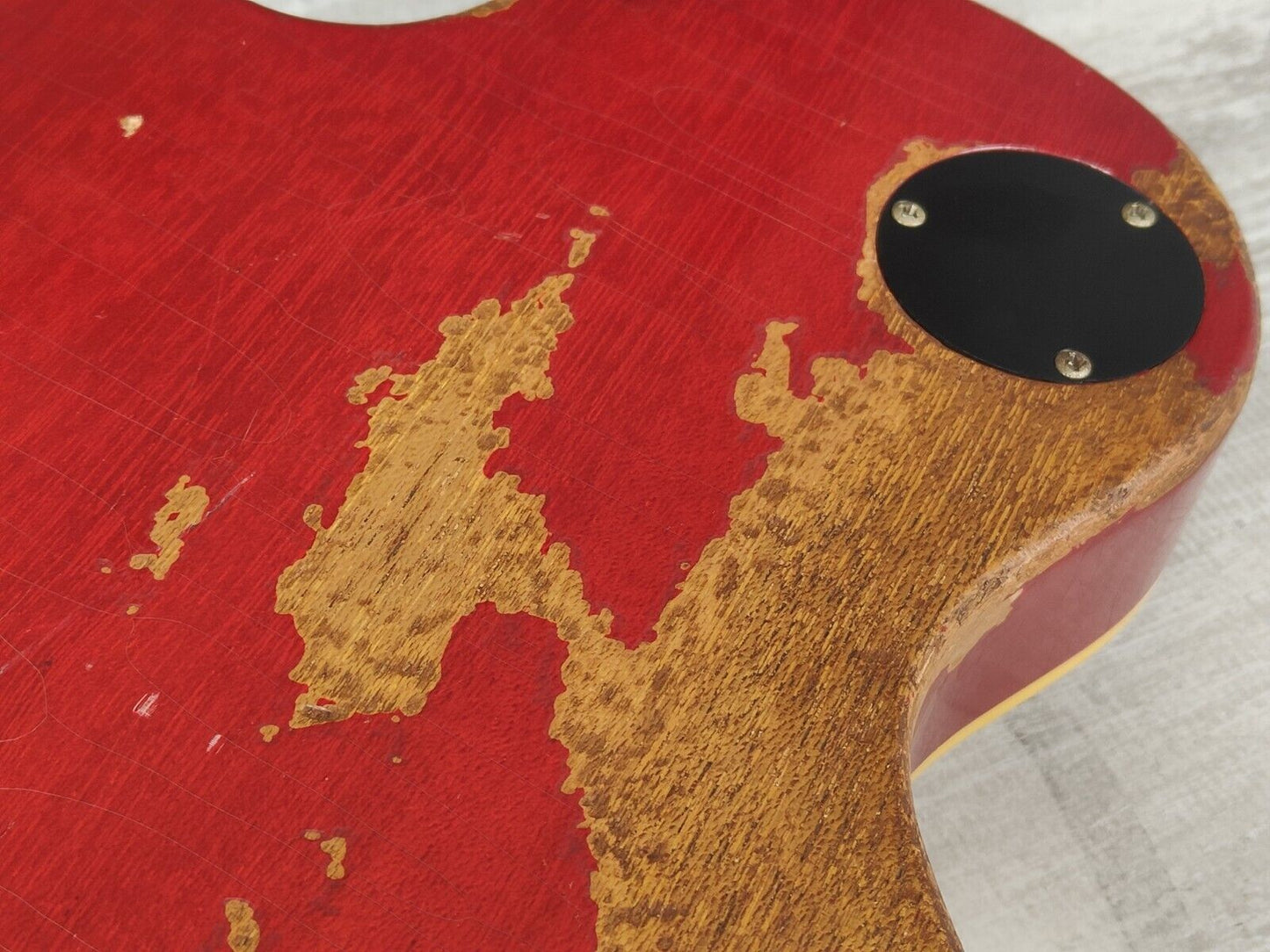 1980 Greco Japan EG-500 Les Paul Standard (Nitro Relic Cherry Sunburst Refinish)