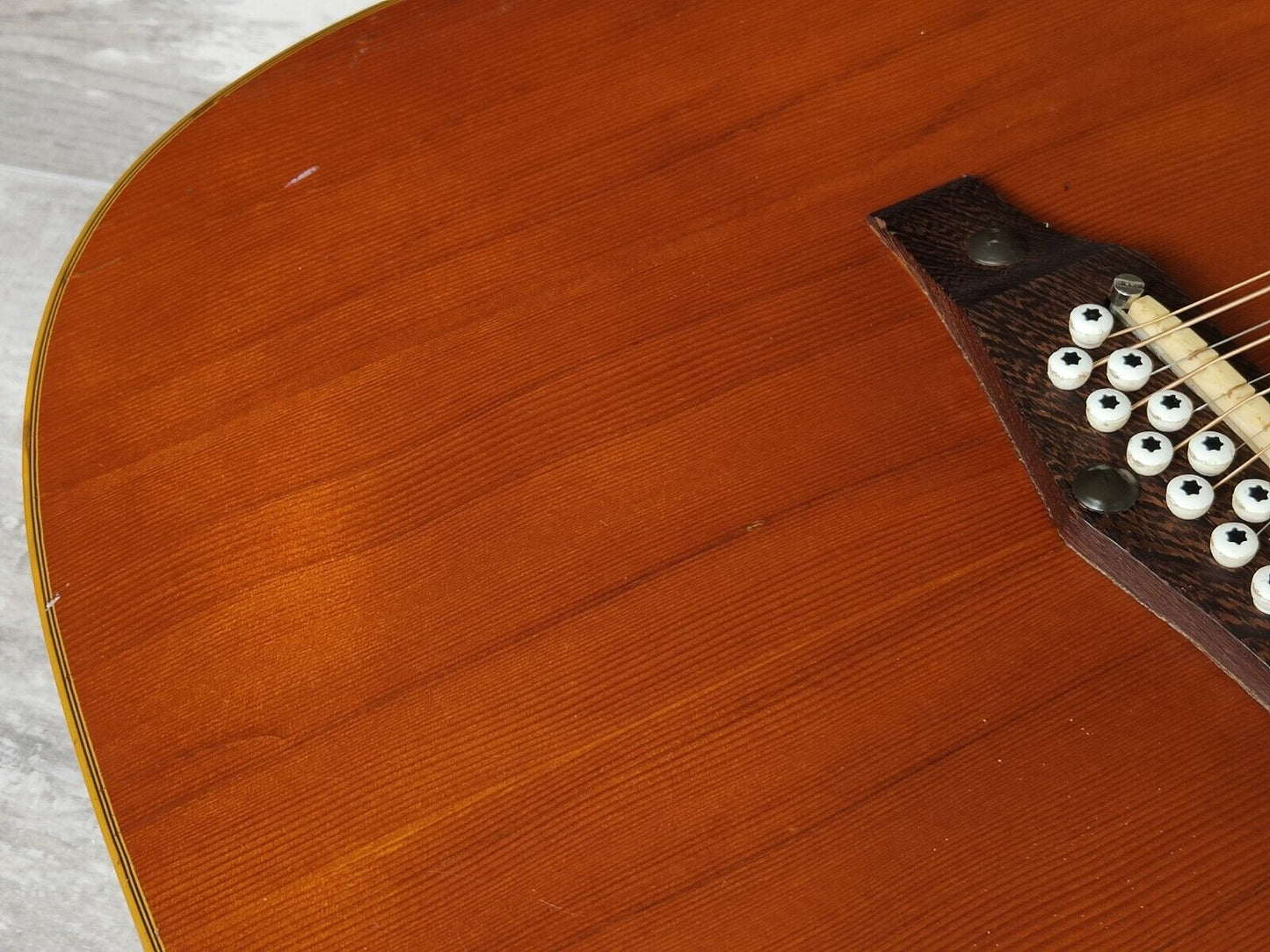 1970's EKO Ranger 12 Vintage 12-String Acoustic Guitar (Natural)