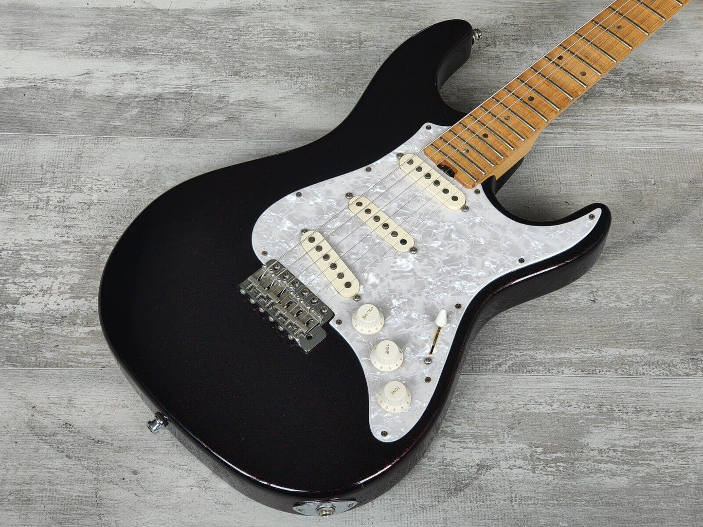 2006 ESP Japan Custom Scalloped Snapper Stratocaster (Takayoshi Ohmura)
