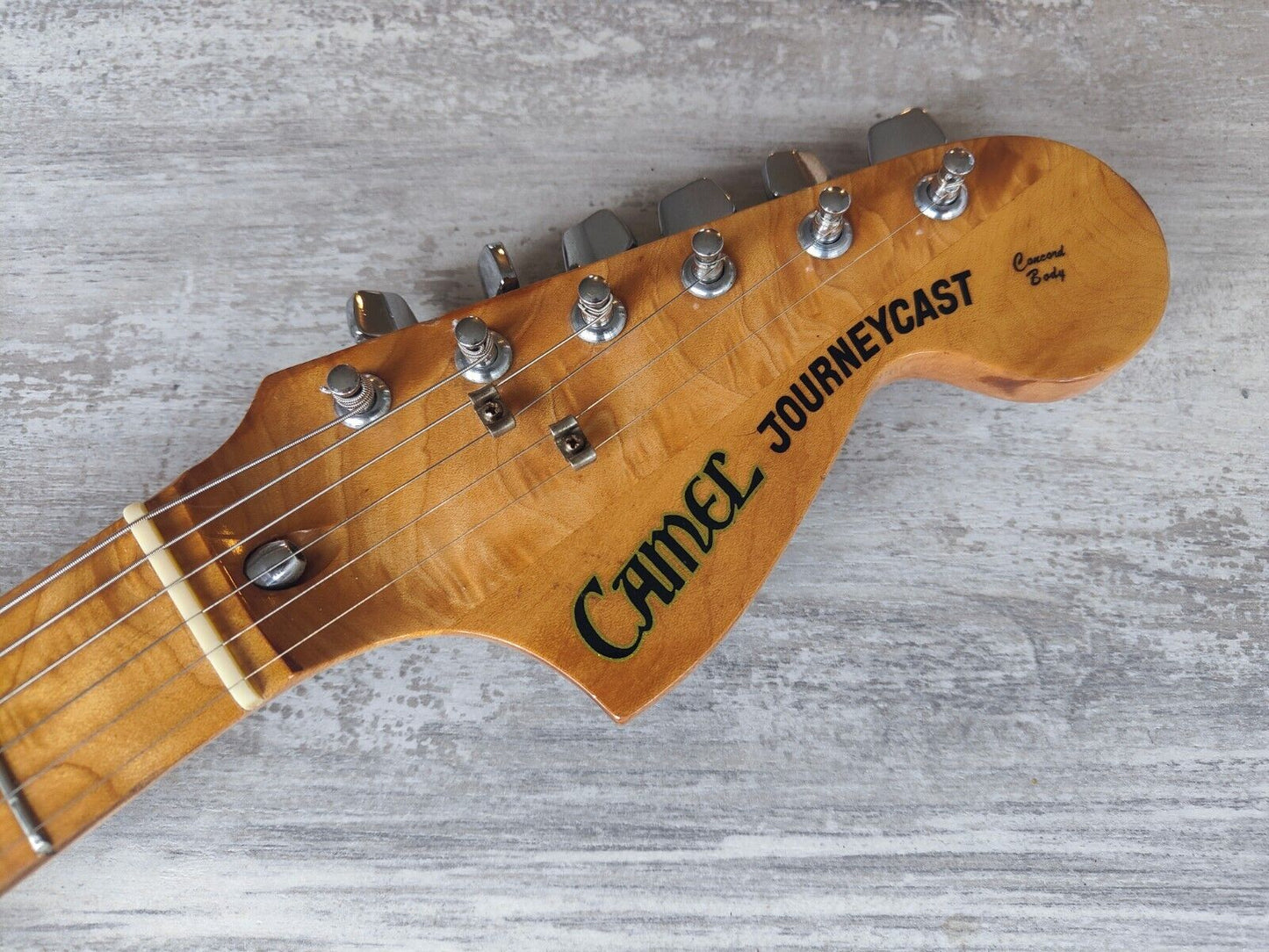 1970's Camel Journeycast Japan Stratocaster (Three Tone Sunburst)