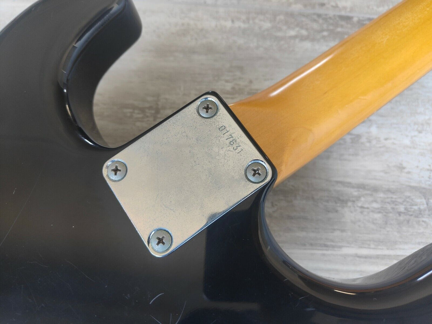 1980's Tokai Japan Custom Edition HSS Superstrat (Black)