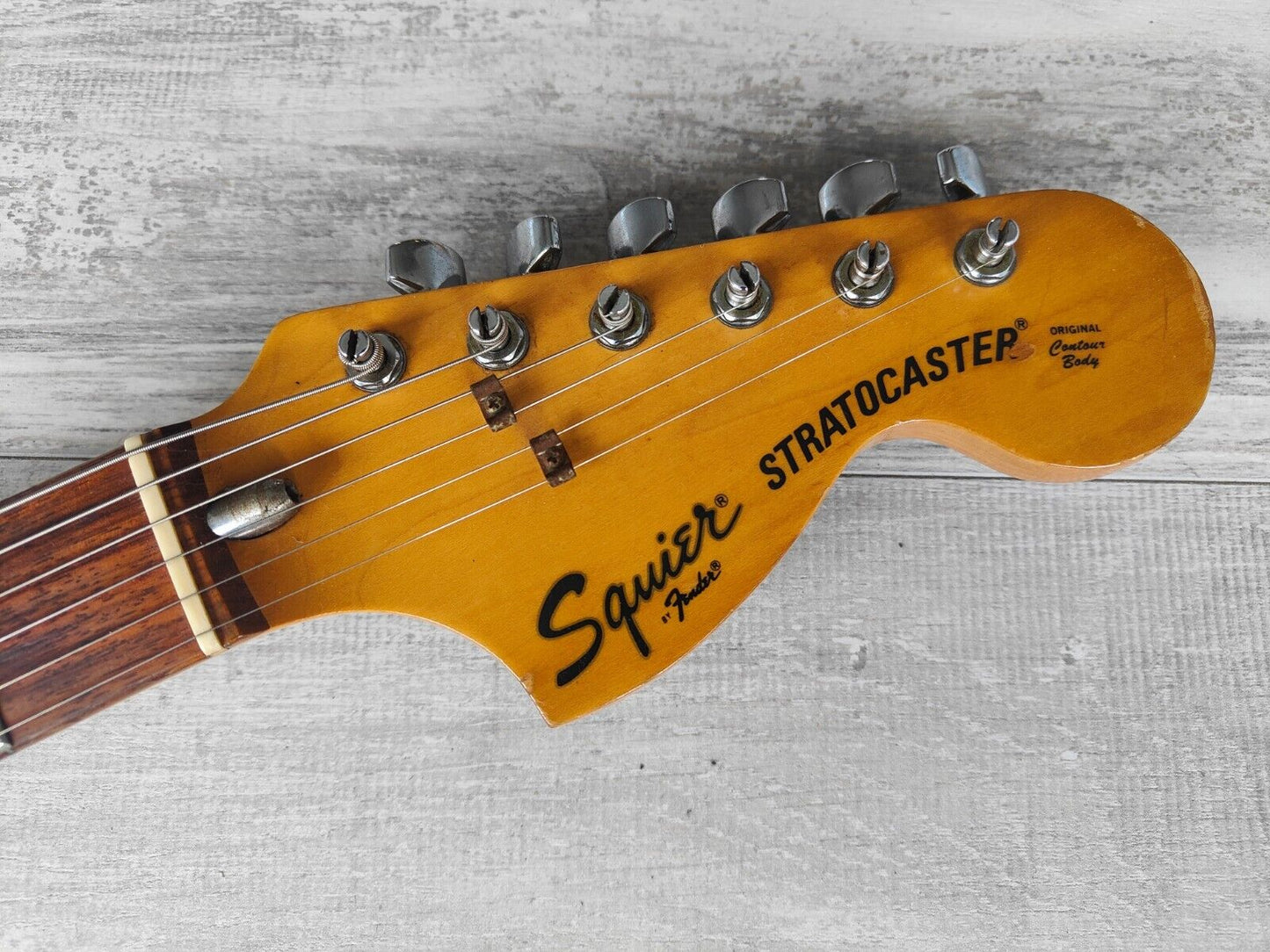 1983 Squier Japan CST-50 JV Series '72 Reissue Stratocaster (Black)