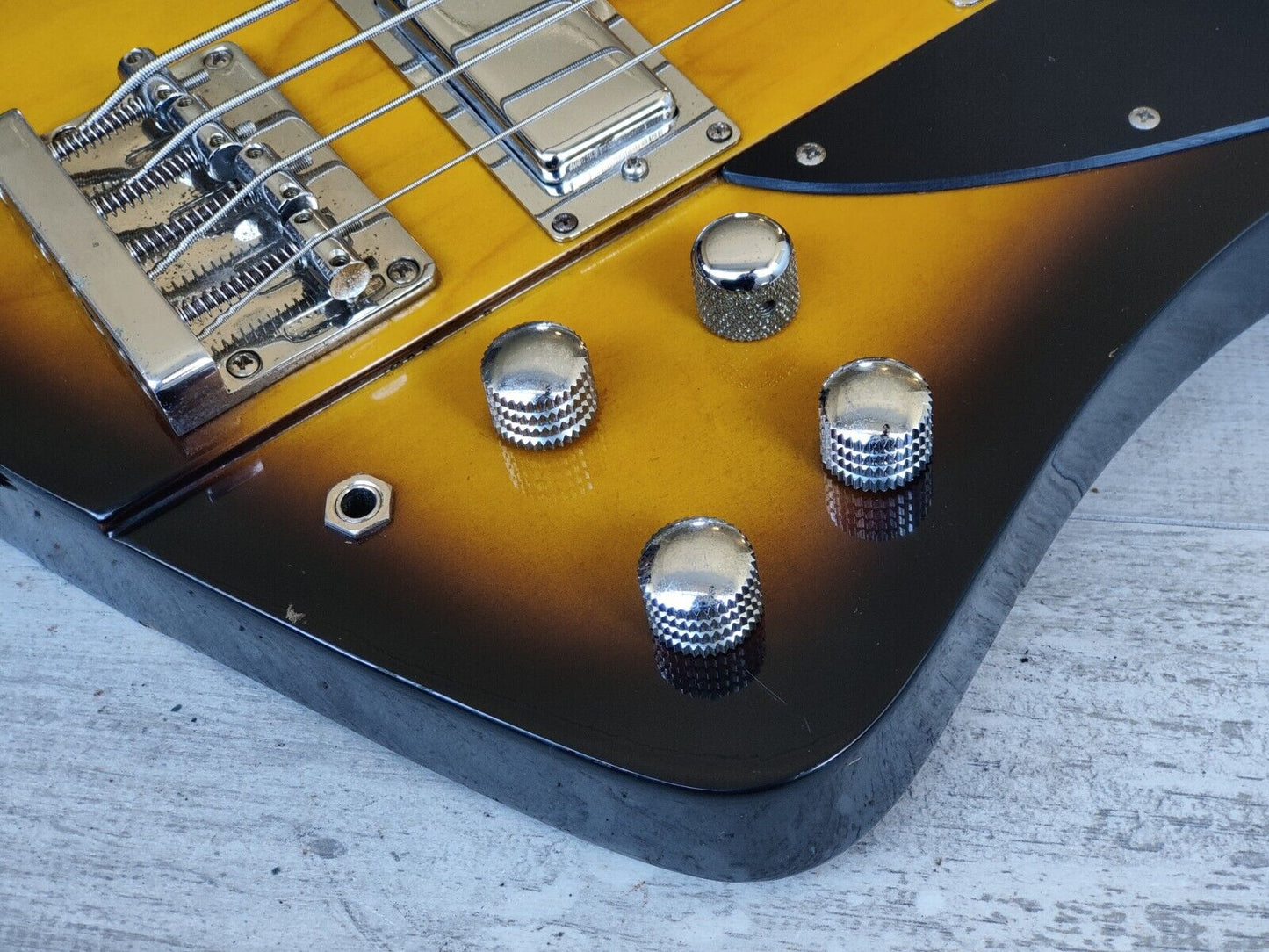 1970's Gaban Japan Thunderbird Bass (Yellow Sunburst)