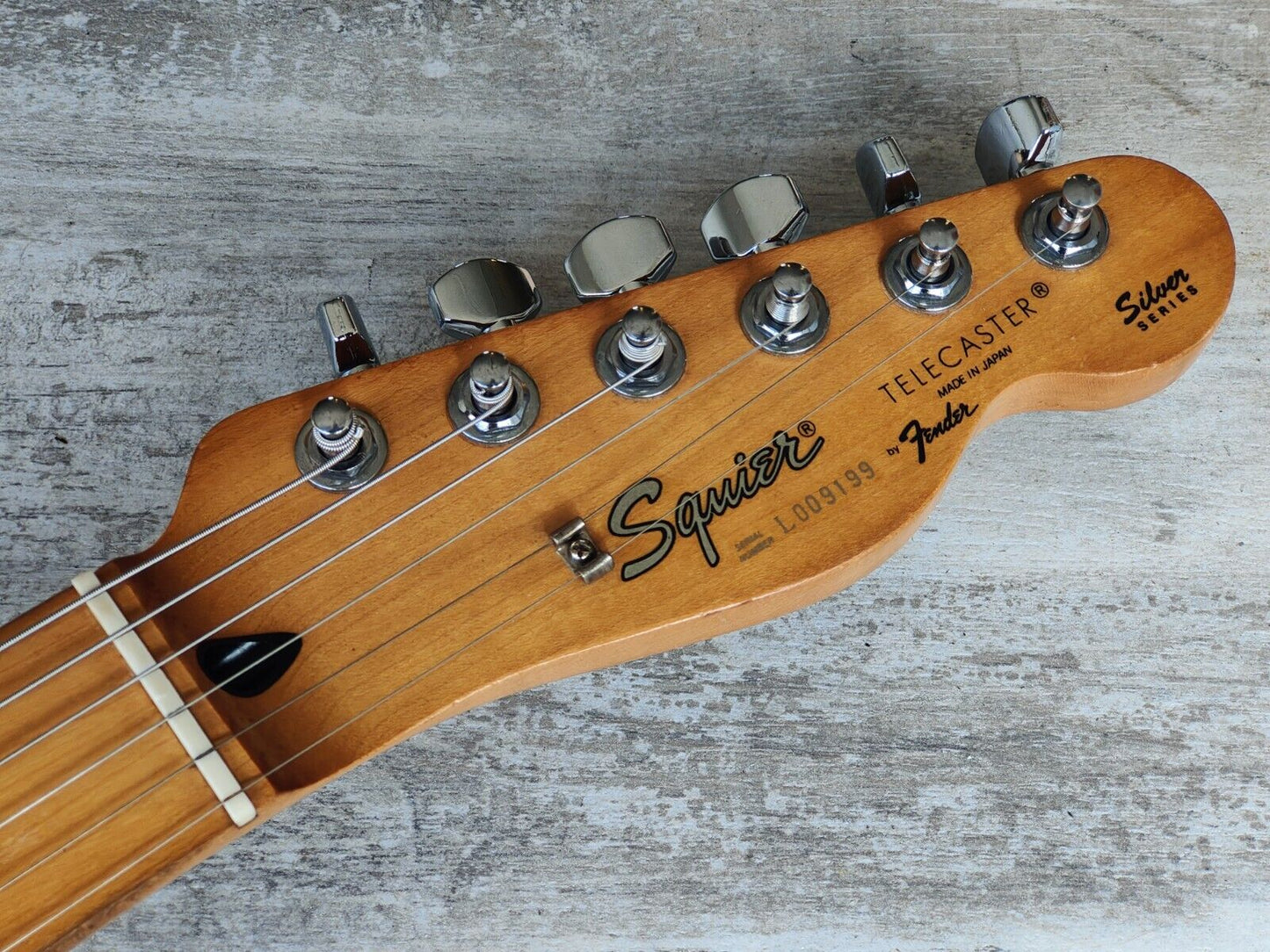 1991 Squier Japan Silver Series Telecaster Standard (Black)