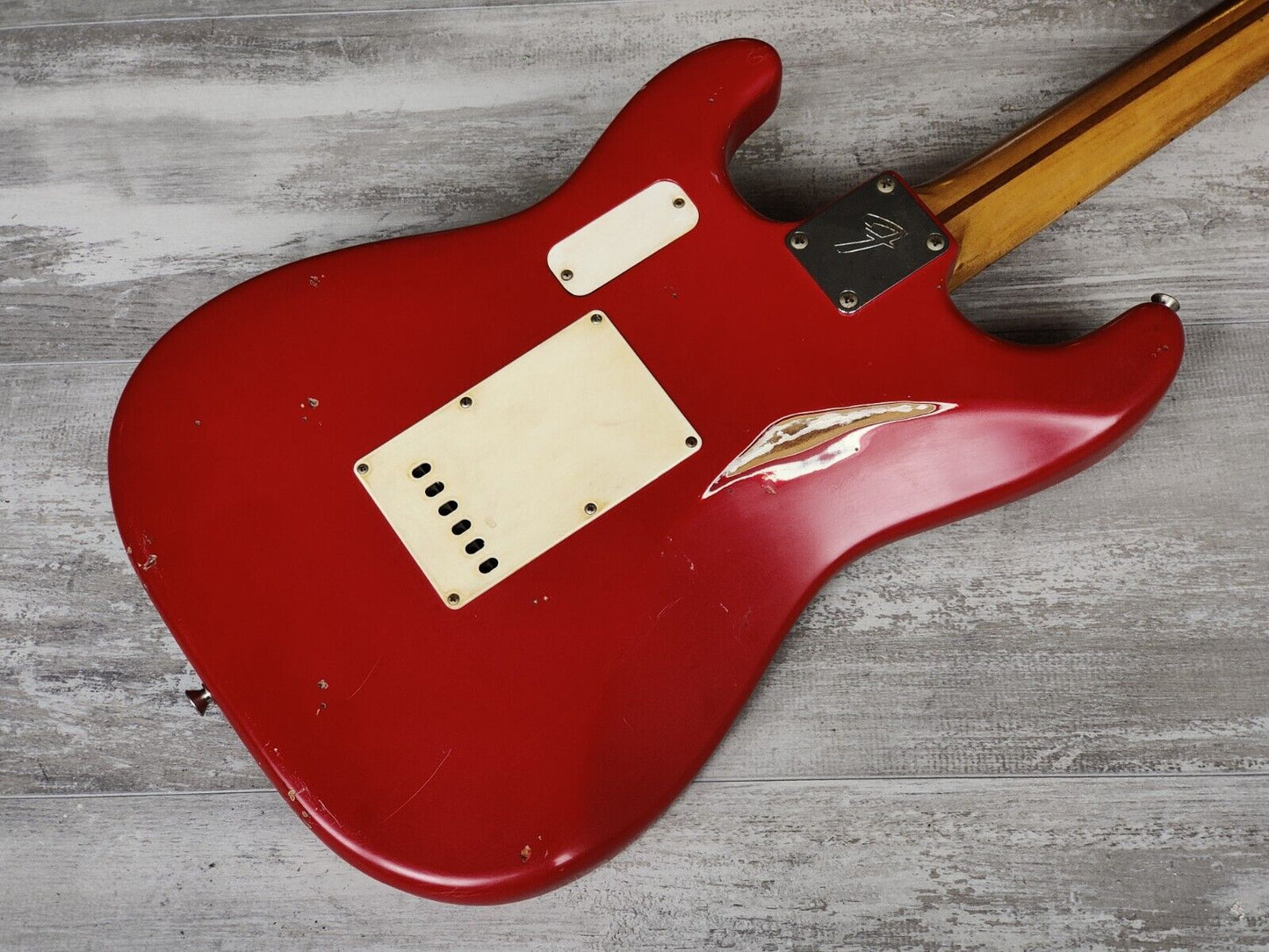 2005 Fender Japan ST54-95LS '54 Stratocaster w/Lace Sensors (Relic Torino Red)