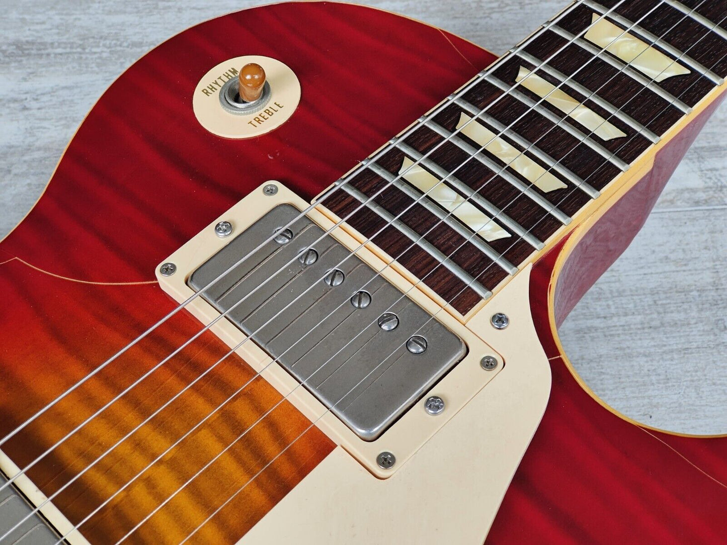 1993 Orville Japan (by Gibson) LPS-80F Les Paul Standard (Cherry Sunburst)