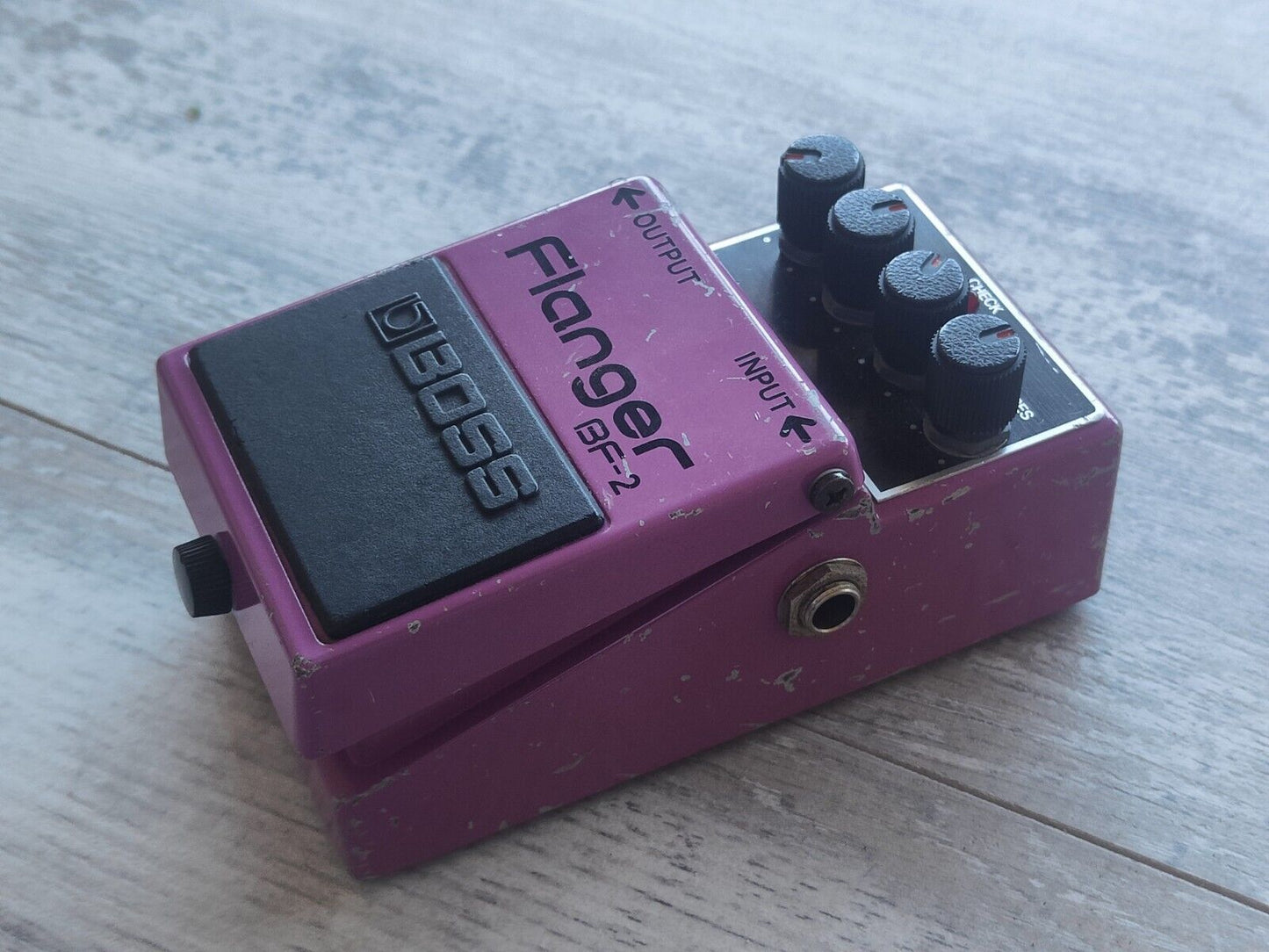 1980's Boss Japan BF-2 Vintage Flanger Pedal