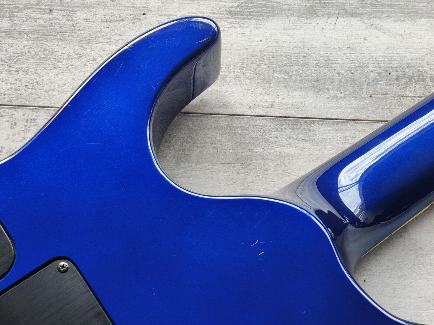 1994 Grover Jackson Japan SL Soloist Standard Neckthrough HSS Superstrat (Blue)