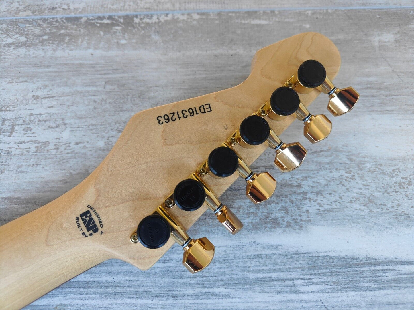 2016 Edwards (ESP Japan) E-SN-185TO Takayoshi Ohmura Stratocaster (Twinkle Pink)