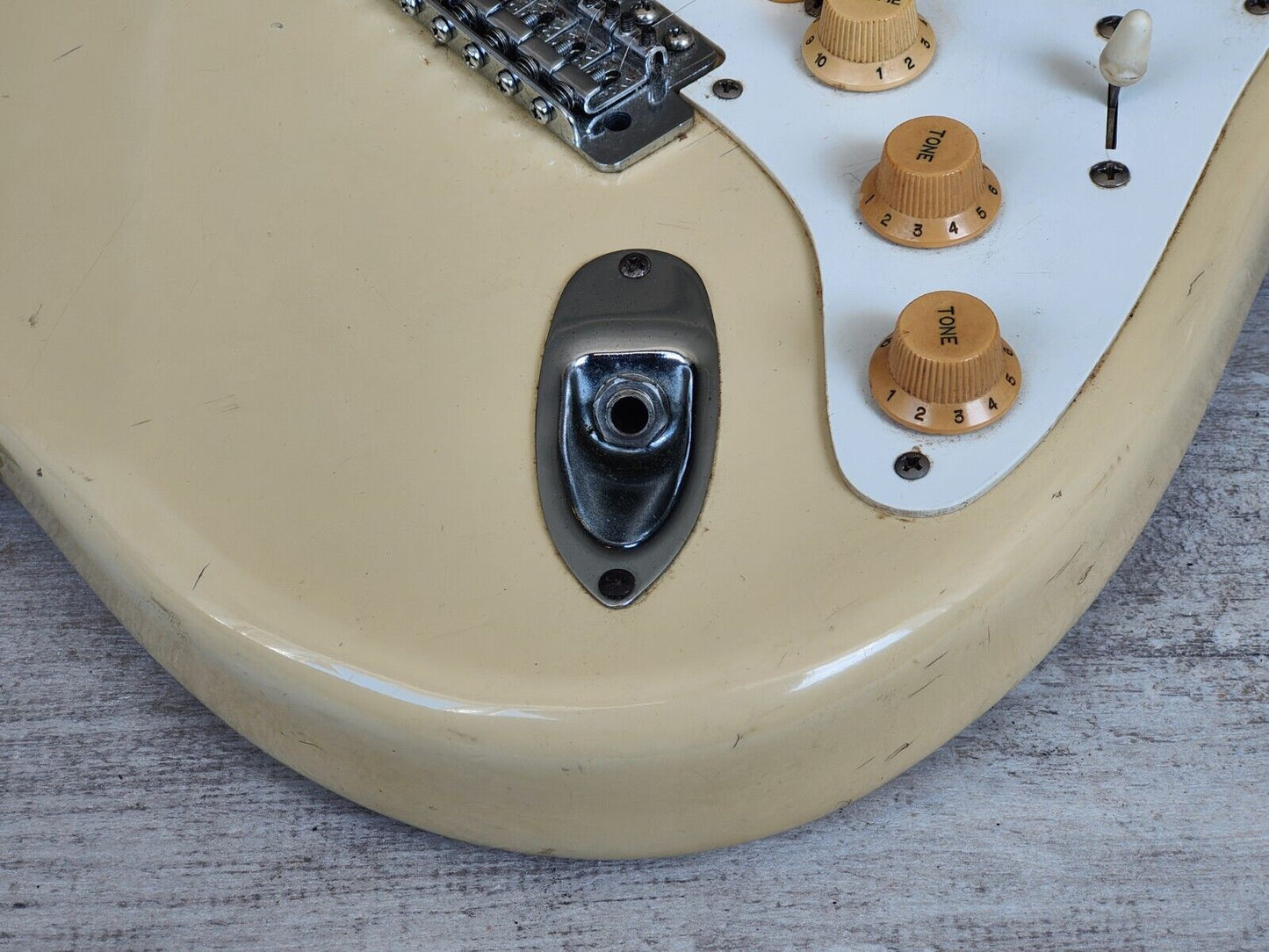 1977 Tokai Japan ST-50 '58 Reissue Springy Sound Stratocaster (Vintage White)