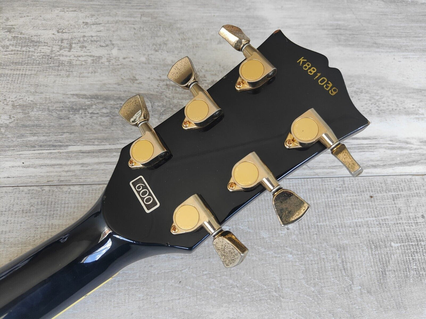 1988 Greco Japan EGC68-60 Les Paul Custom (Ebony)