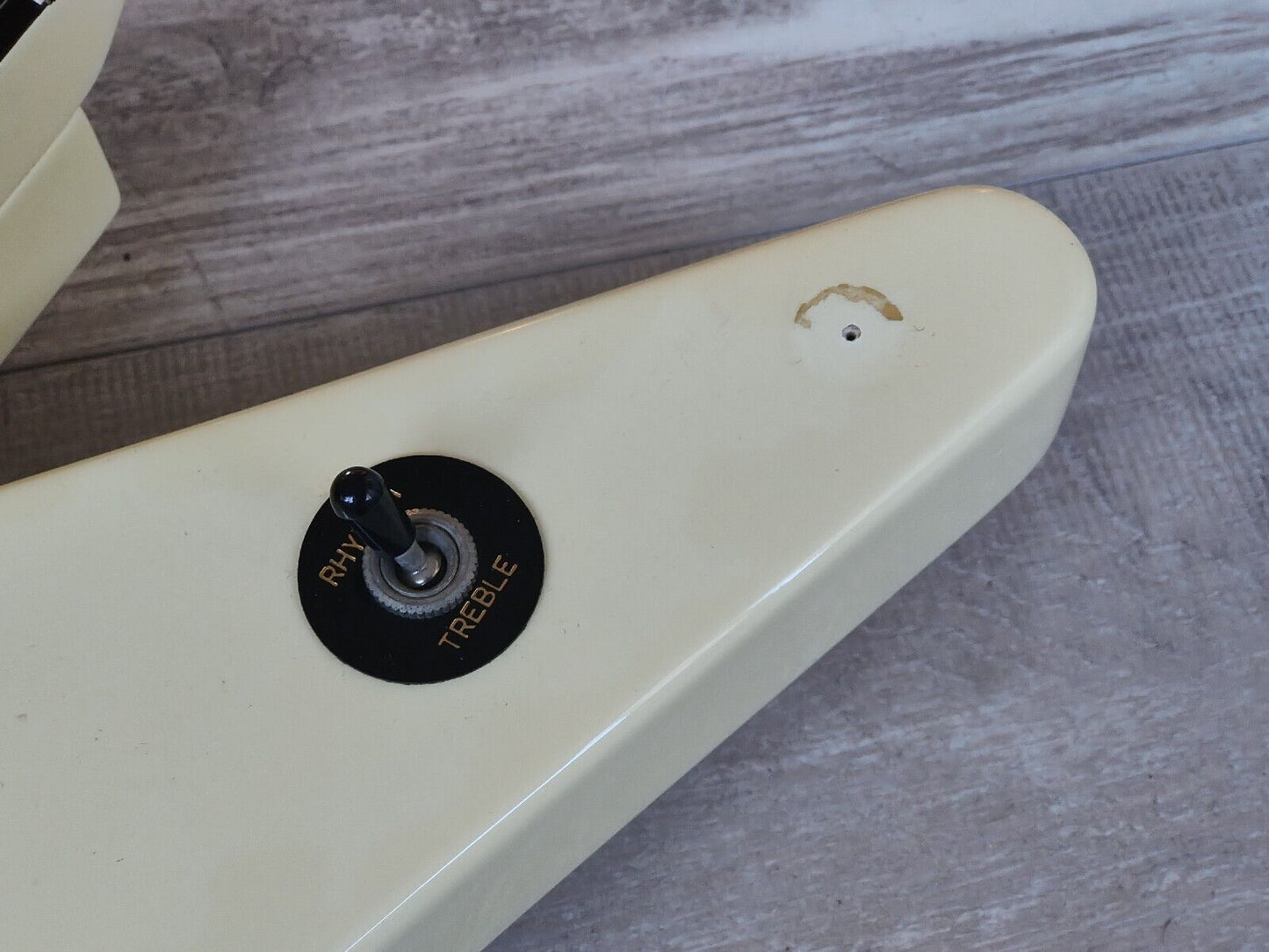 1980's Japanese Random Star Electric Guitar (White)