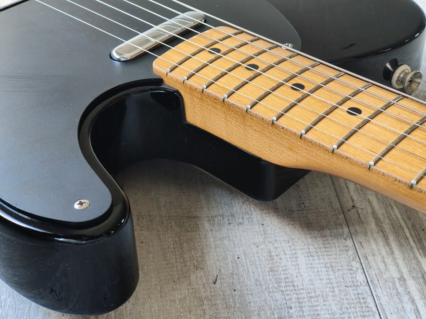 1991 Squier Japan Silver Series Telecaster Standard (Black)