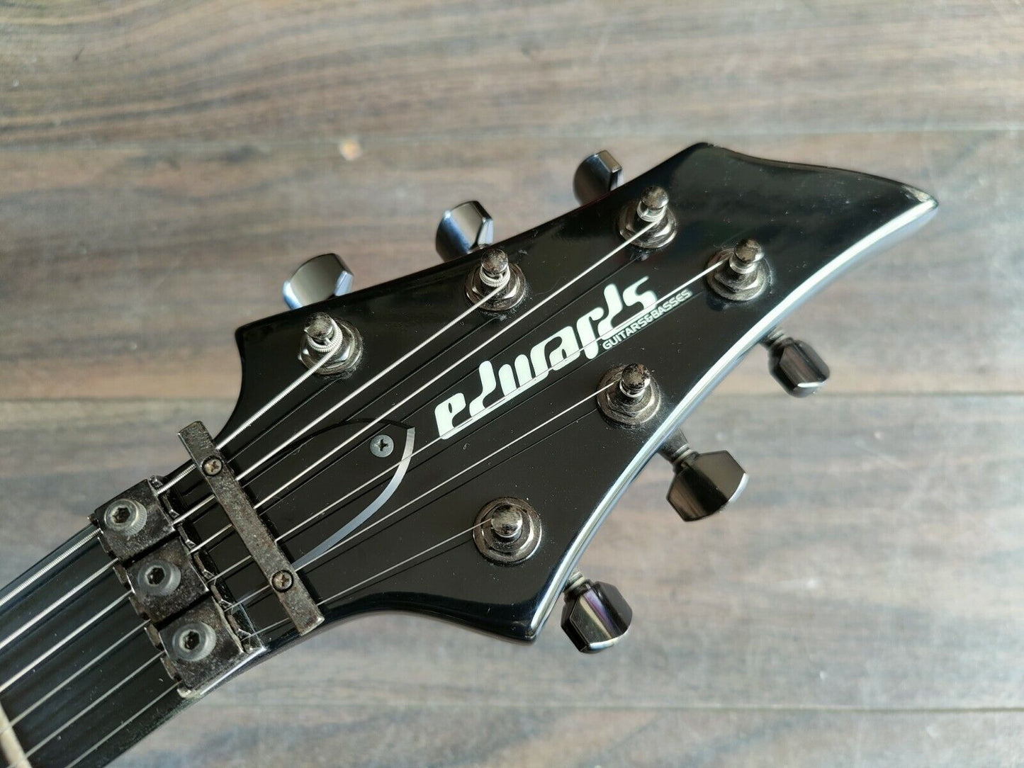 2013 Edwards (by ESP Japan) E-FR-140GT/BA Forest w/Seymour Duncans (Black)