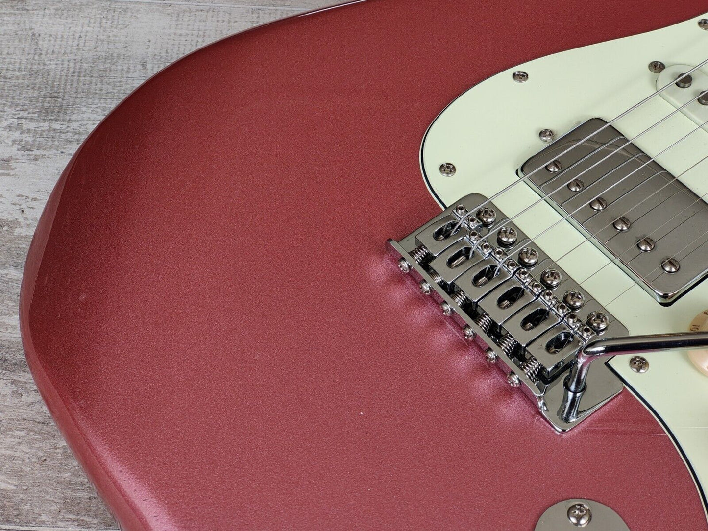 Bacchus Universe Series BST-2-RSM/M Stratocaster (Roasted Maple/Burgundy Mist)
