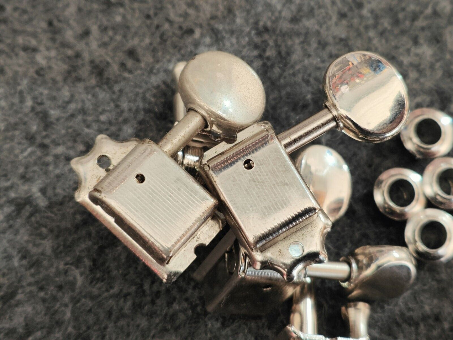 1980's Tokai Japan NOS Vintage Machine Heads/Telecaster Tuners (Nickel 6IL)