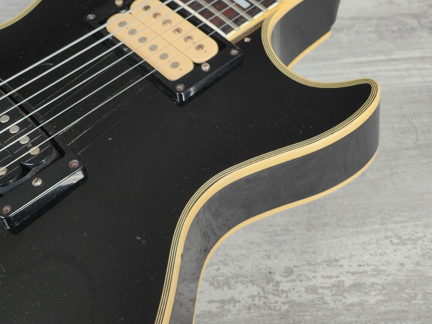 1990's Orville (Gibson) Japan LPC-75 '60's Reissue Les Paul Custom (Black)