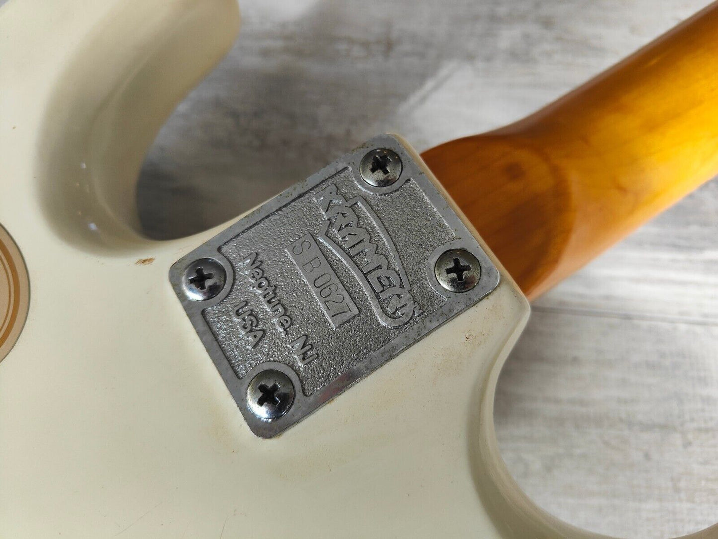 1980's Kramer Striker 100ST Superstrat (Aged White)