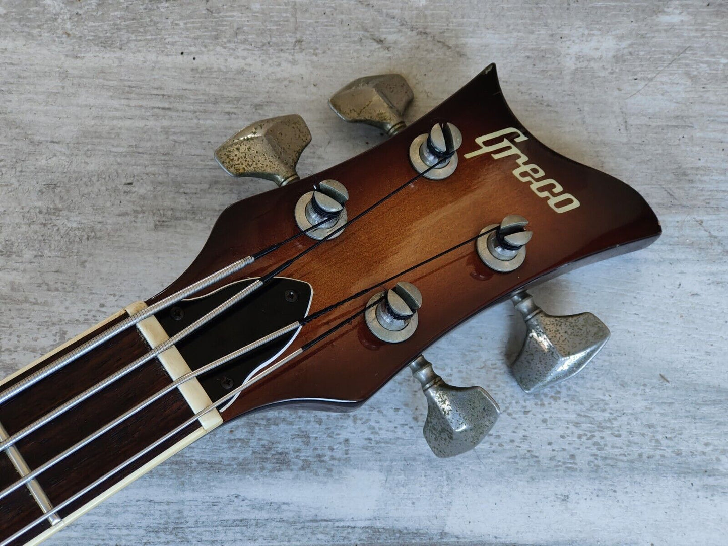 1982 Greco VB-50 Violin Beatle Bass (Brown Sunburst)