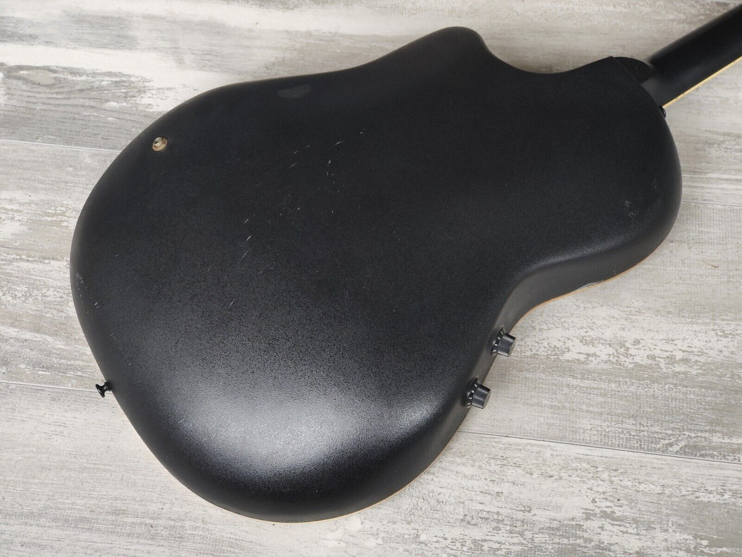 1990's Applause AE-38 Ovation Shaped Acoustic Guitar (Green Burst)