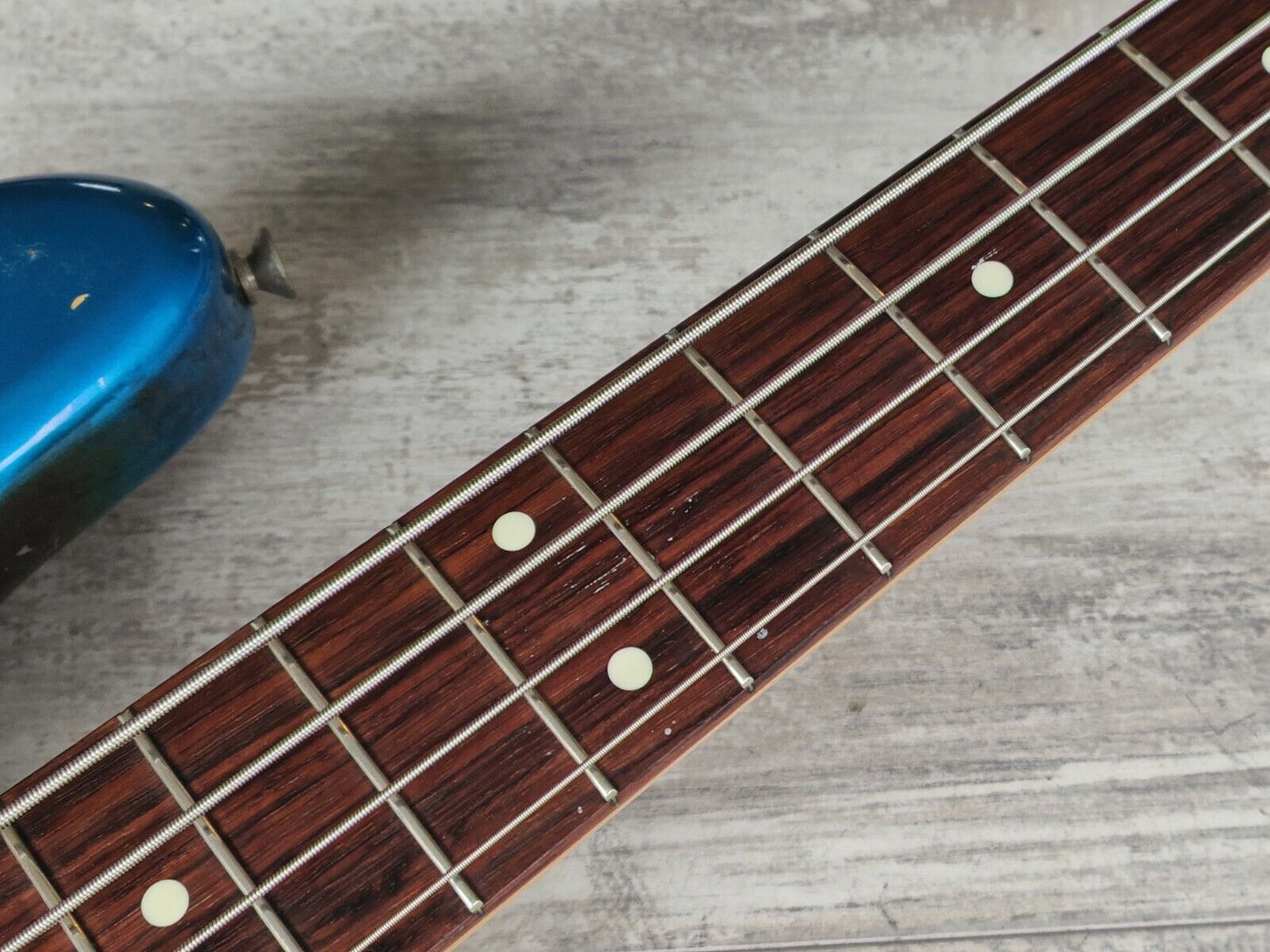 1993 Fender Japan Jazz Bass Standard (Lake Placid Blue)