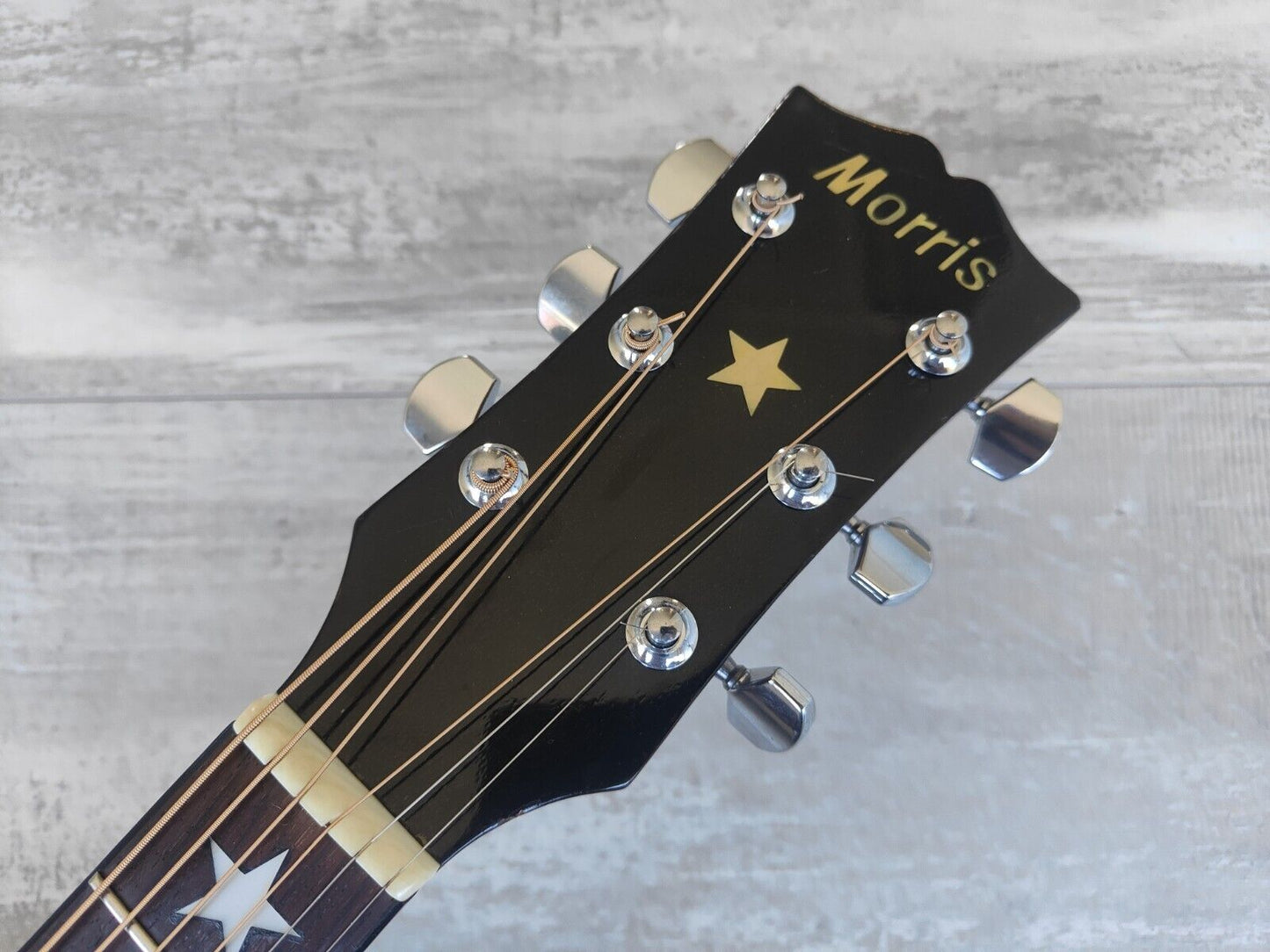 1980's Morris Japan WJ-25 "Everly Brothers" Jumbo Acoustic Guitar (Natural)