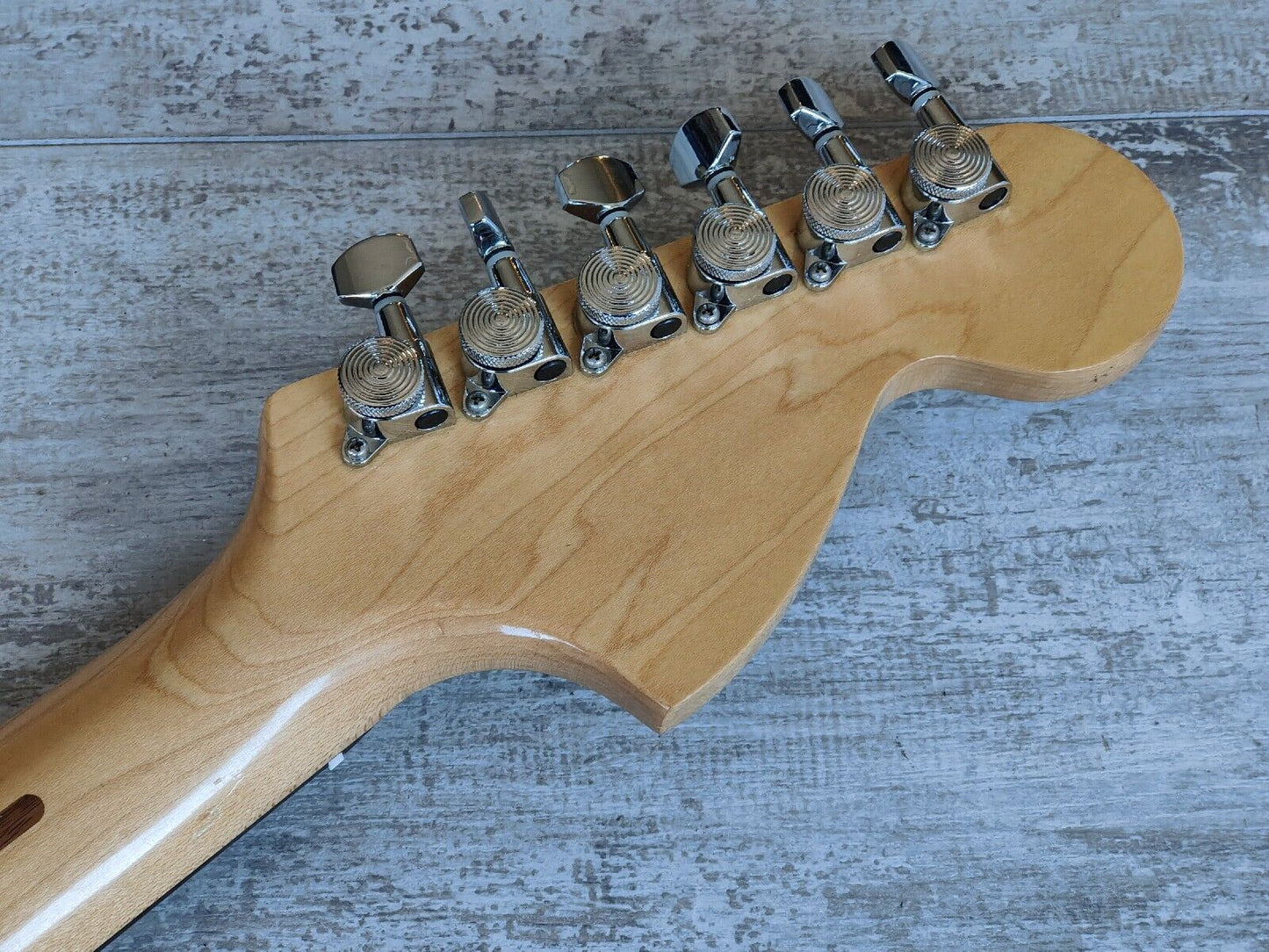 1989 Fender Japan ST72-55 LH Left Handed '72 Reissue Stratocaster (Yellow Refin)