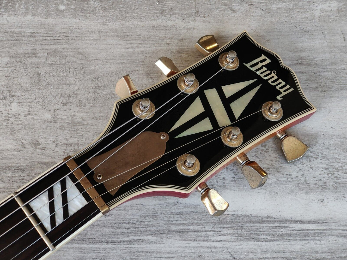 1986 Burny RSC-80 Les Paul Custom Supreme (Cherry Sunburst)