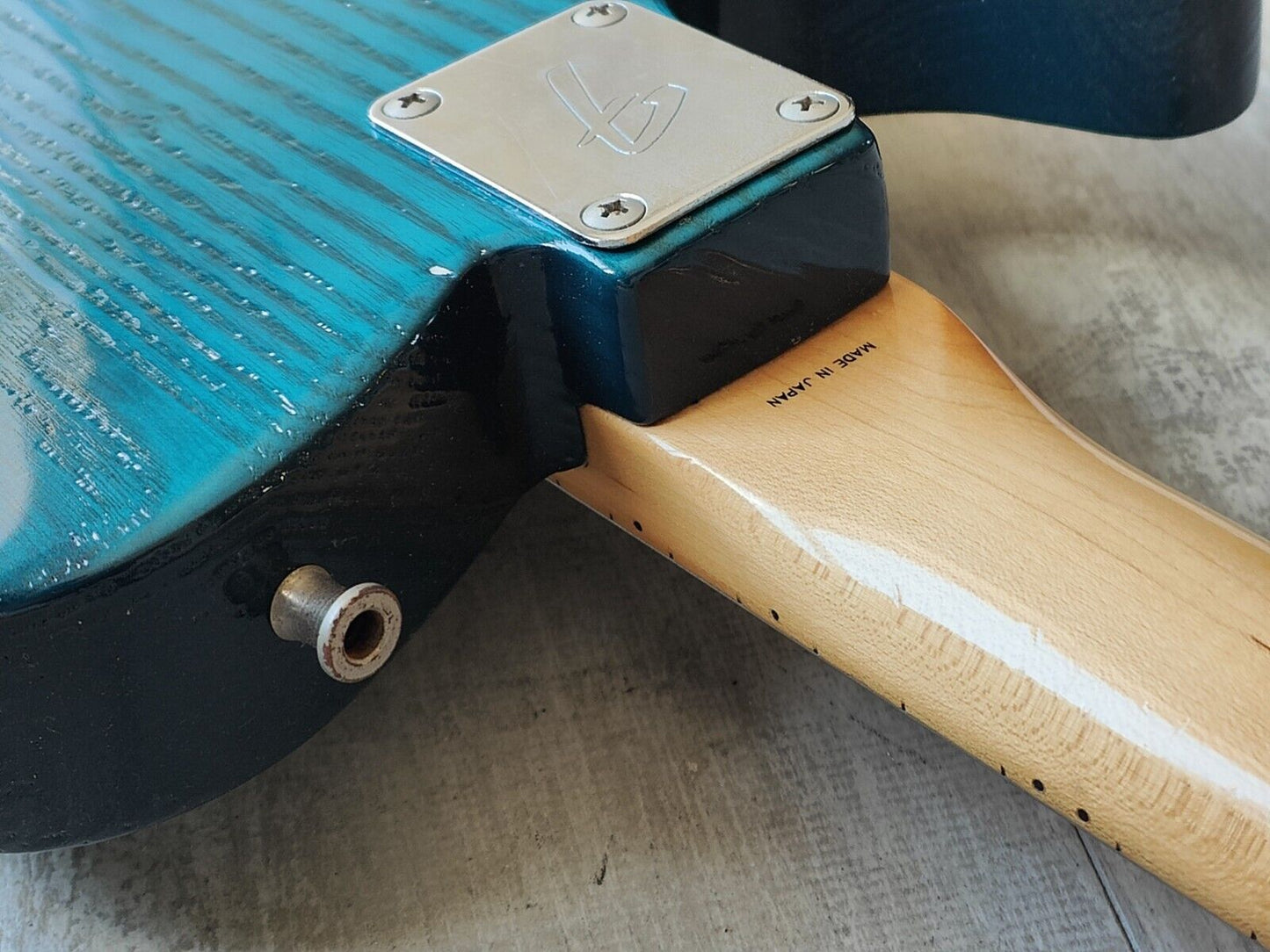 1989 Fender Japan TL67-70SPL Keith Richards Model Telecaster (Refinished Blue)