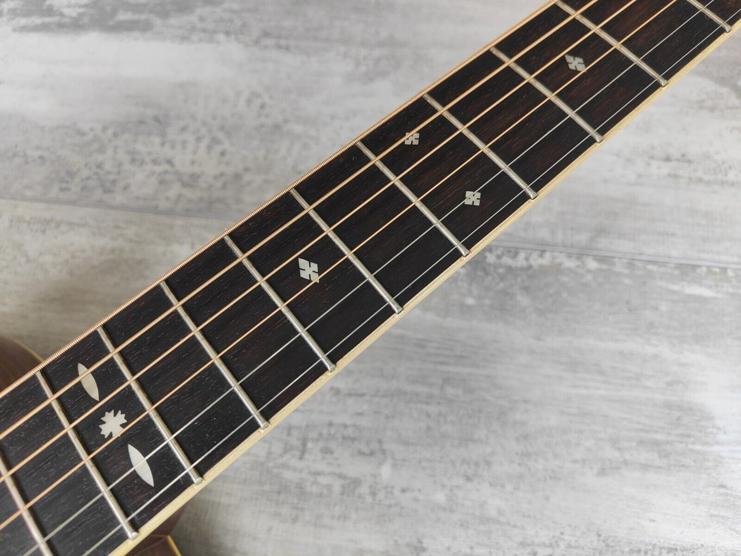 1980's Tokai Cat's Eyes CE-300 Vintage Acoustic Dreadnought Guitar (Natural)