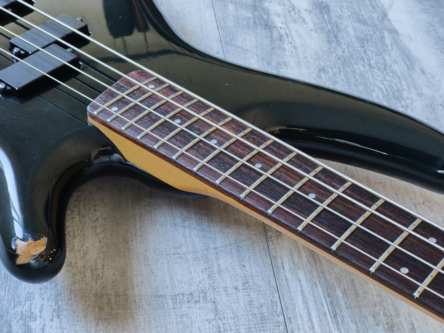 1993 Ibanez Japan SR-400 SDGR Soundgear Bass (Black)