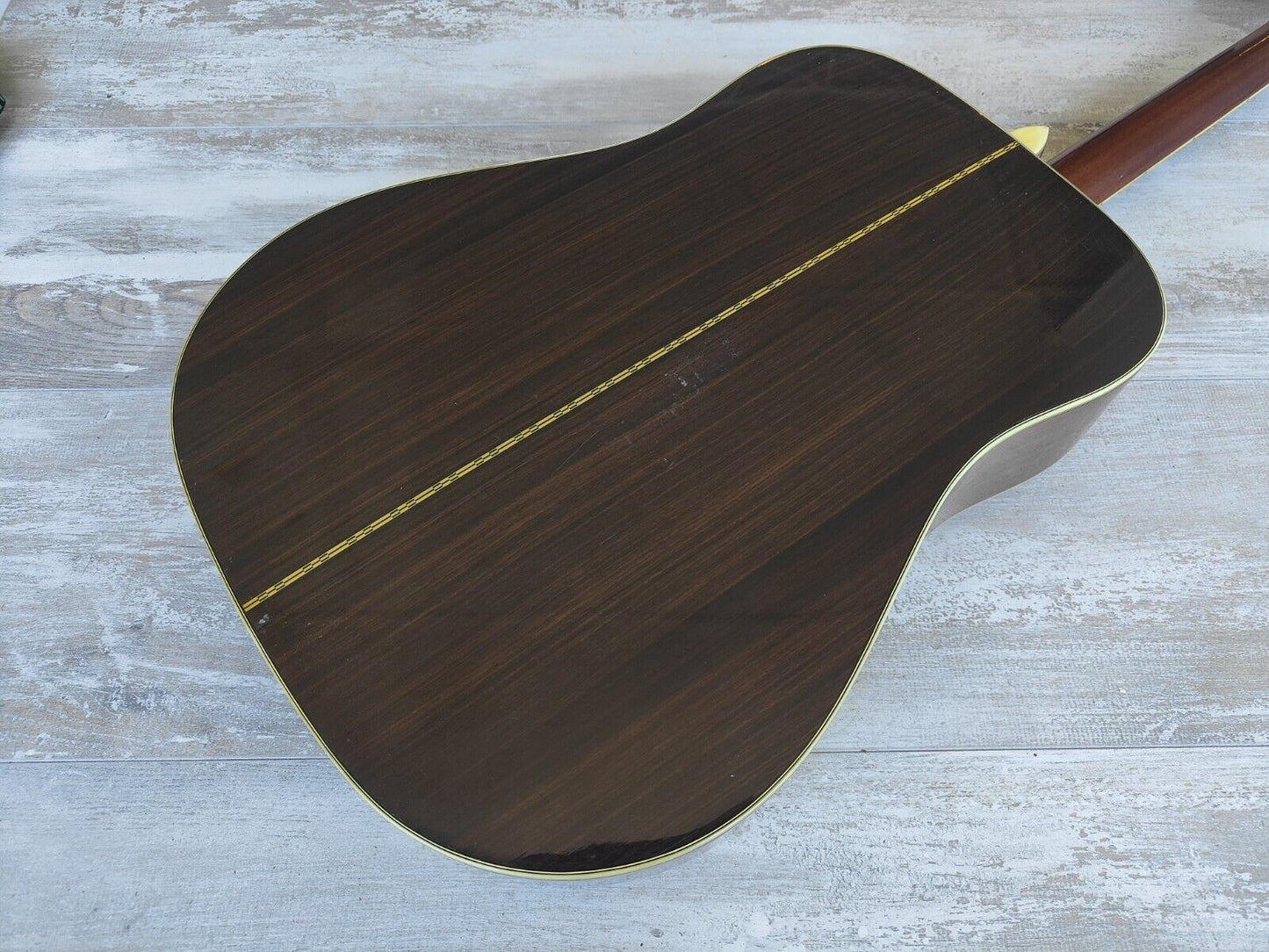 1980's Morris W-30 Japanese Vintage Acoustic Dreadnought Guitar (Natural)