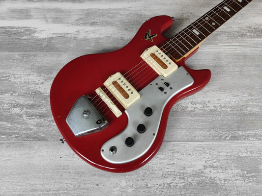 1960's Guyatone Japan LG-85T Electric Guitar (Dakota Red)