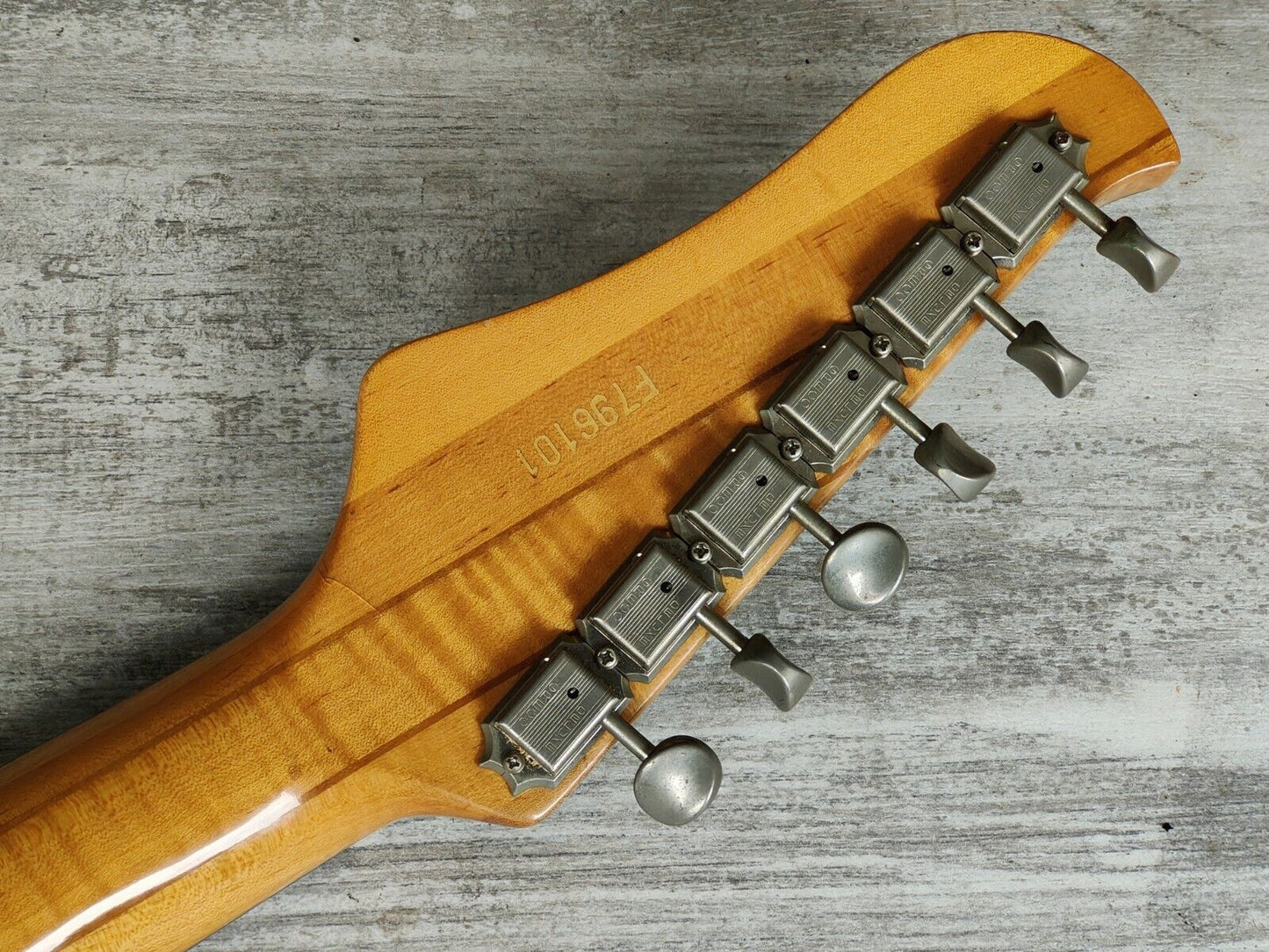 1979 Greco Japan GOII750 Neckthrough Stratocaster (Brown)