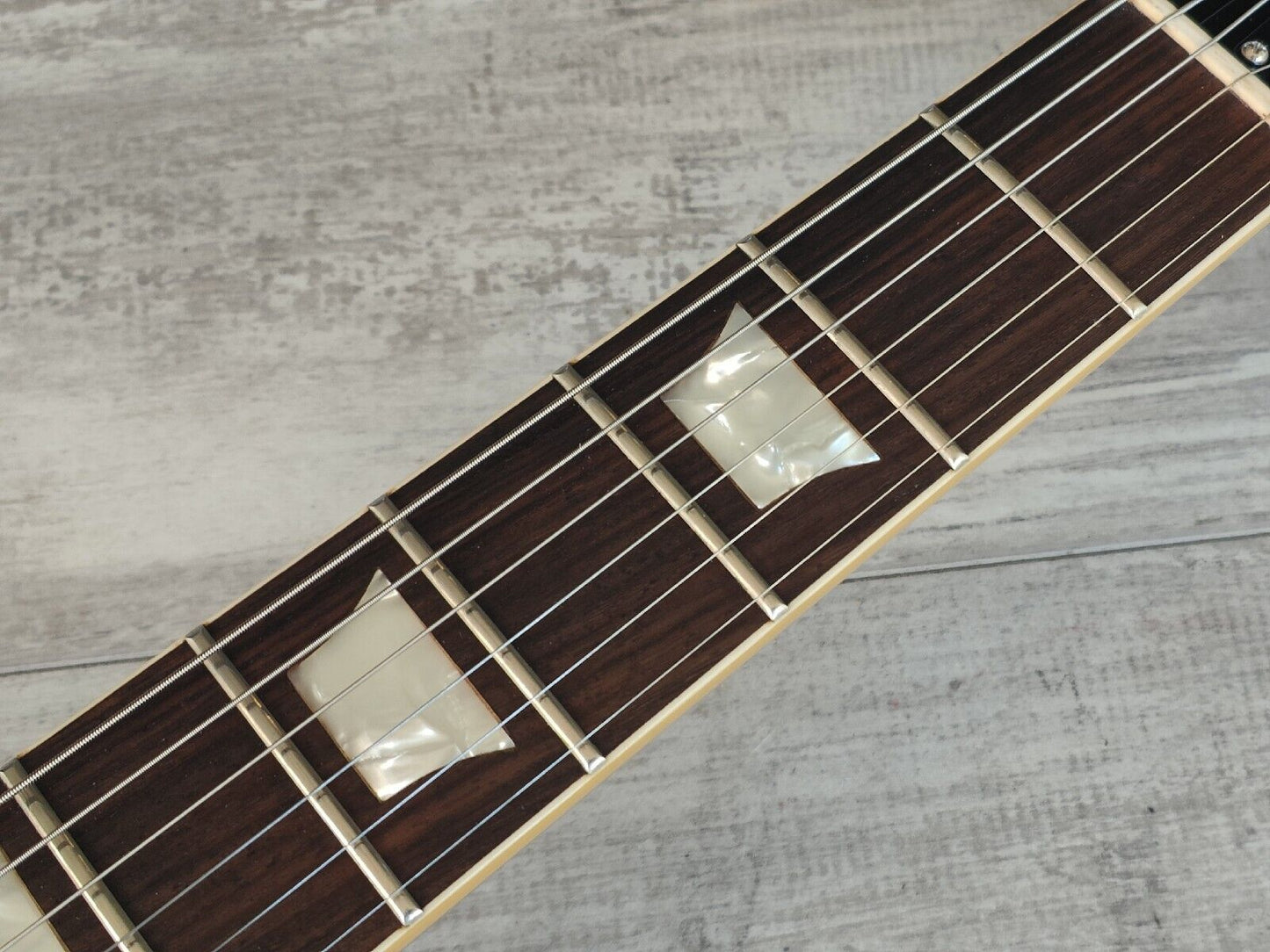 1990 Greco Japan EG-700 Les Paul Standard (Refinished Pink Top)