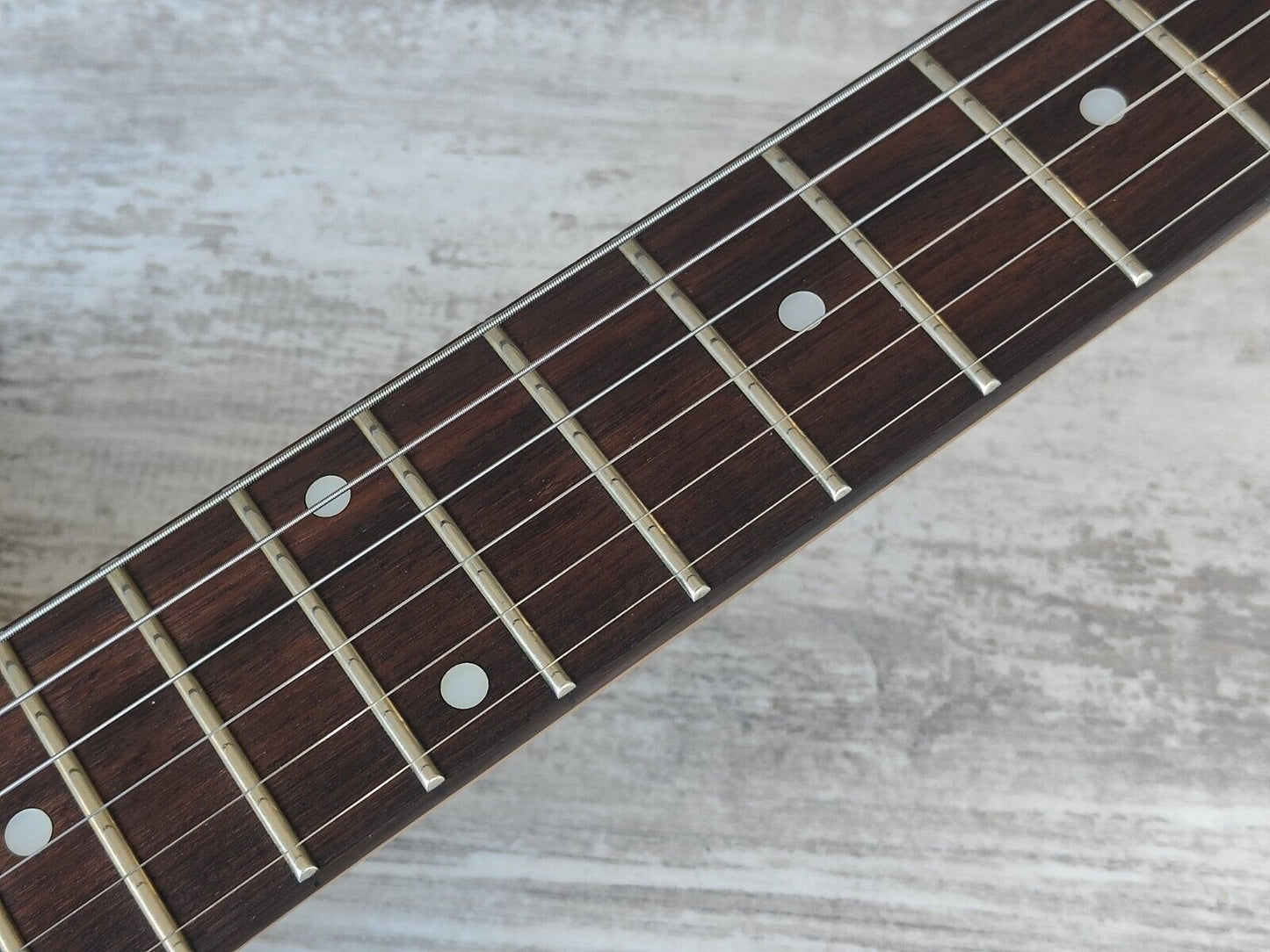 1996 Aria Pro II 615 Nashville Tele/Single Cutaway (Figured Red Burst)
