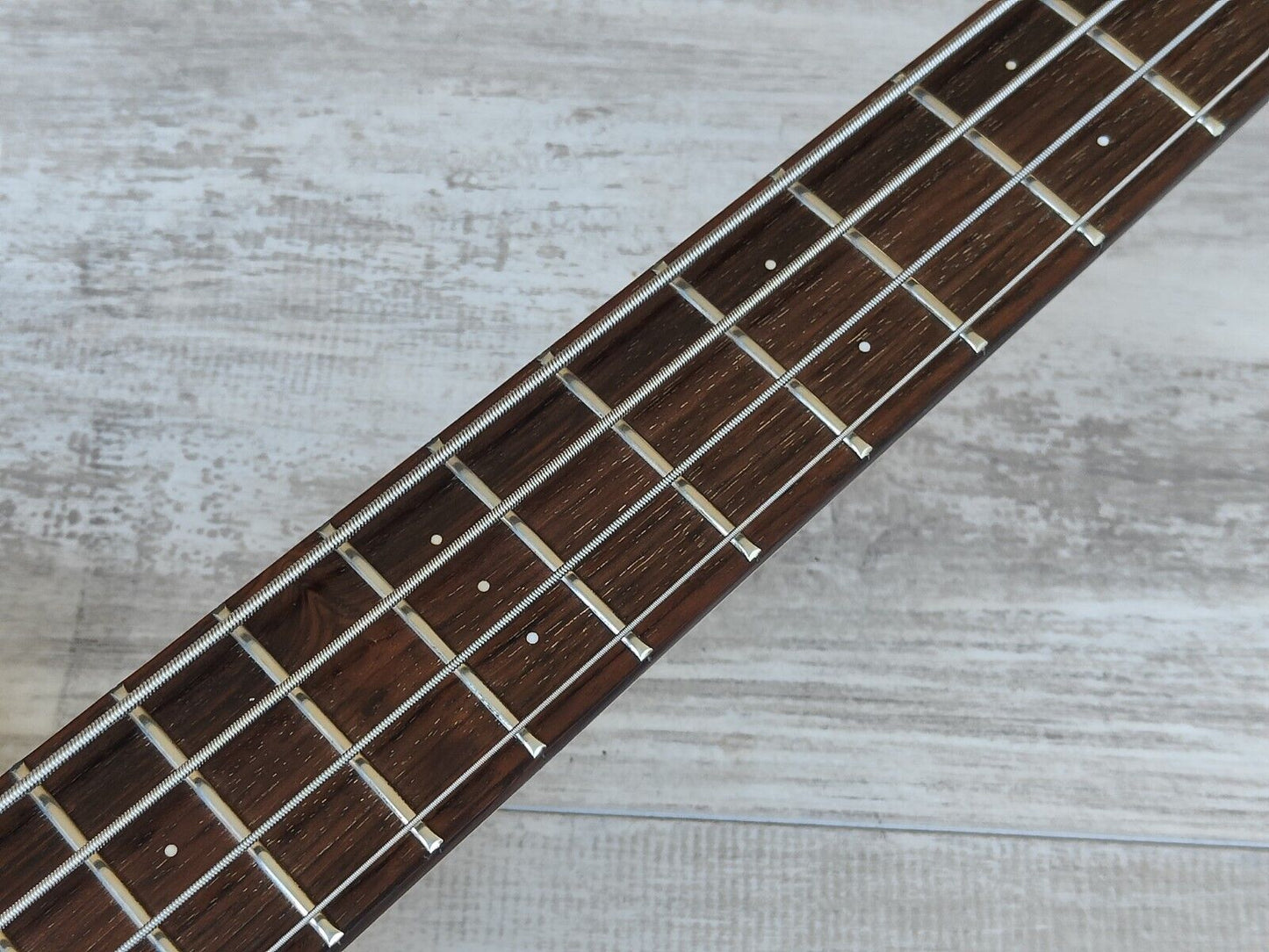 Marine Rider Mini Mosrite Travel Bass Guitar (Made in Japan)