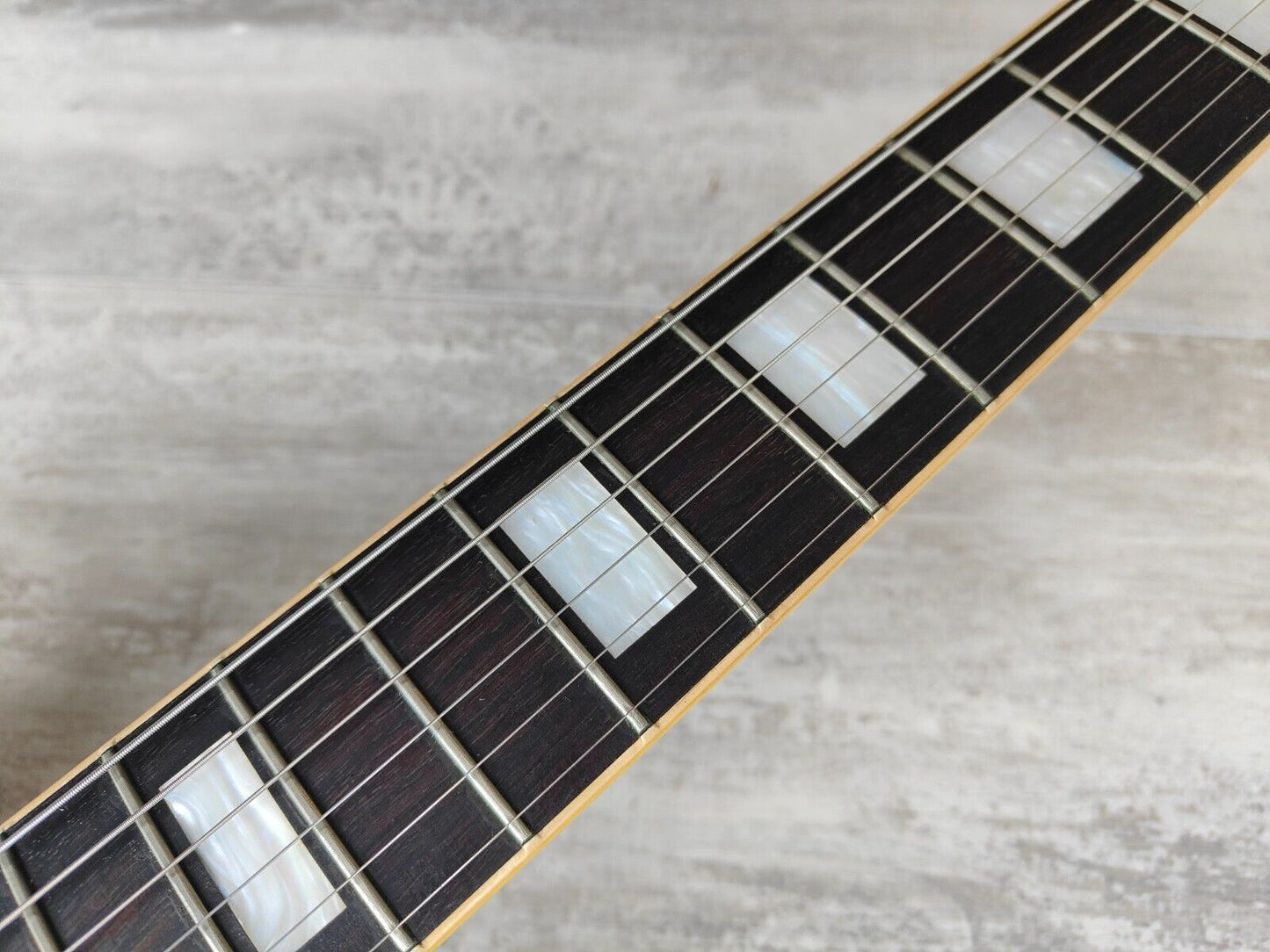 1989 Burny Japan RLC-60 Les Paul Custom (White)